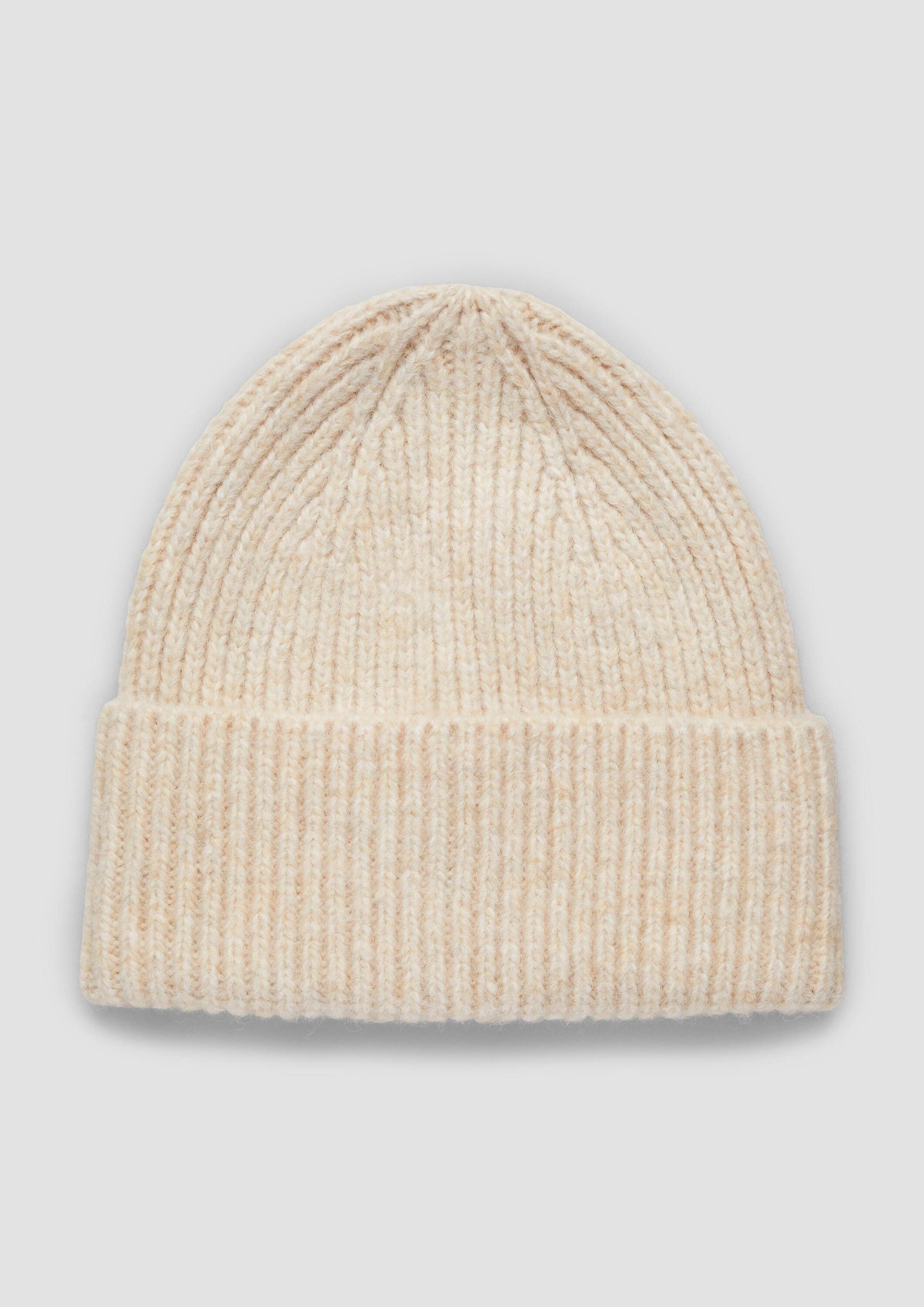 s.Oliver Strickmütze Mütze Strickmütze aus Wollmix günstig online kaufen