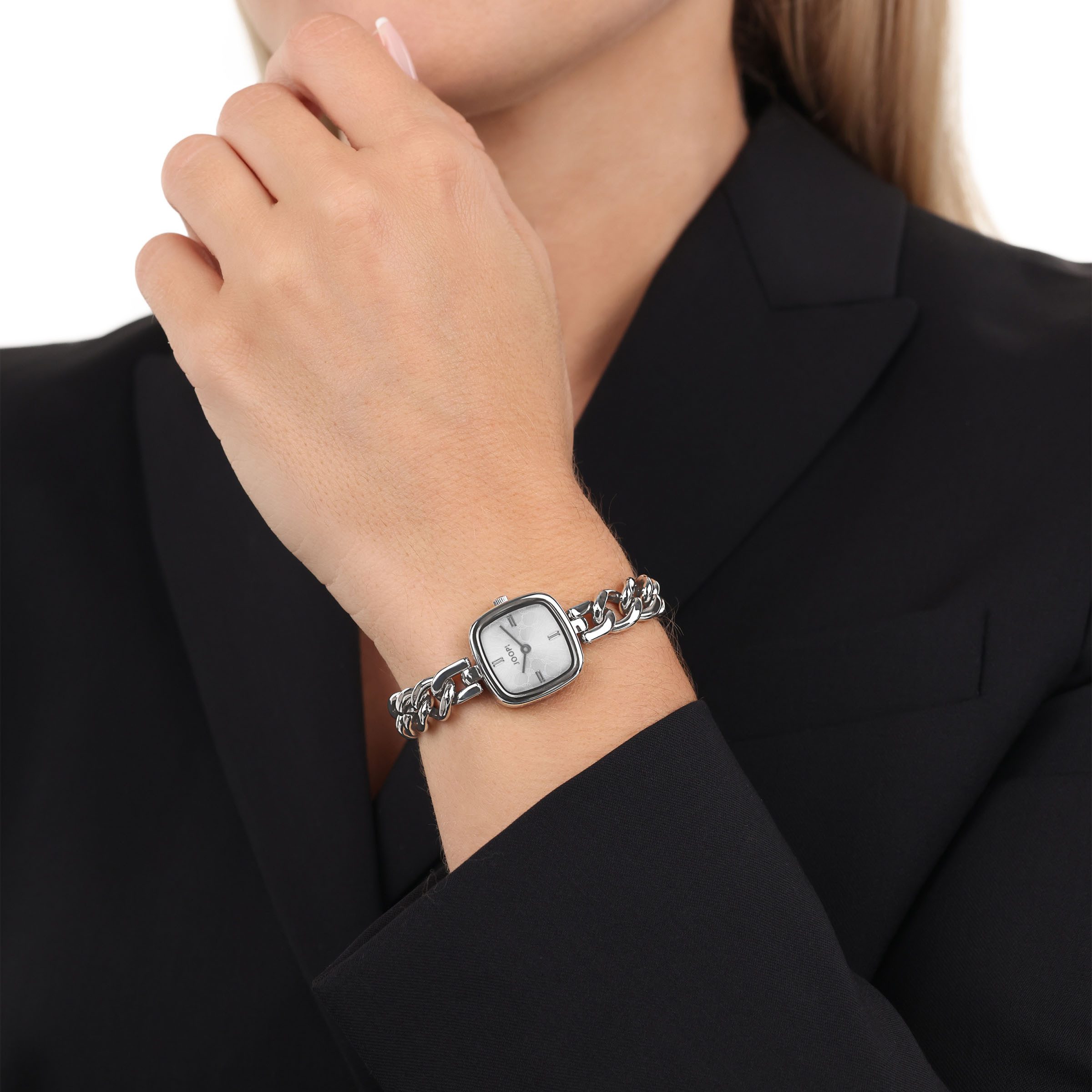JOOP! Quarzuhr 2038612, Armbanduhr, Damenuhr, Edelstahlarmband