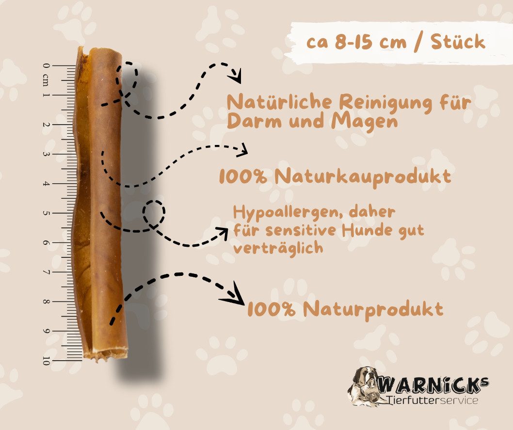 Warnick´s Tierfutterservice Pferdekopfhaut ohne Fell - hypoallergener, proteinreicher Hundesnack, Snack für: Hunde