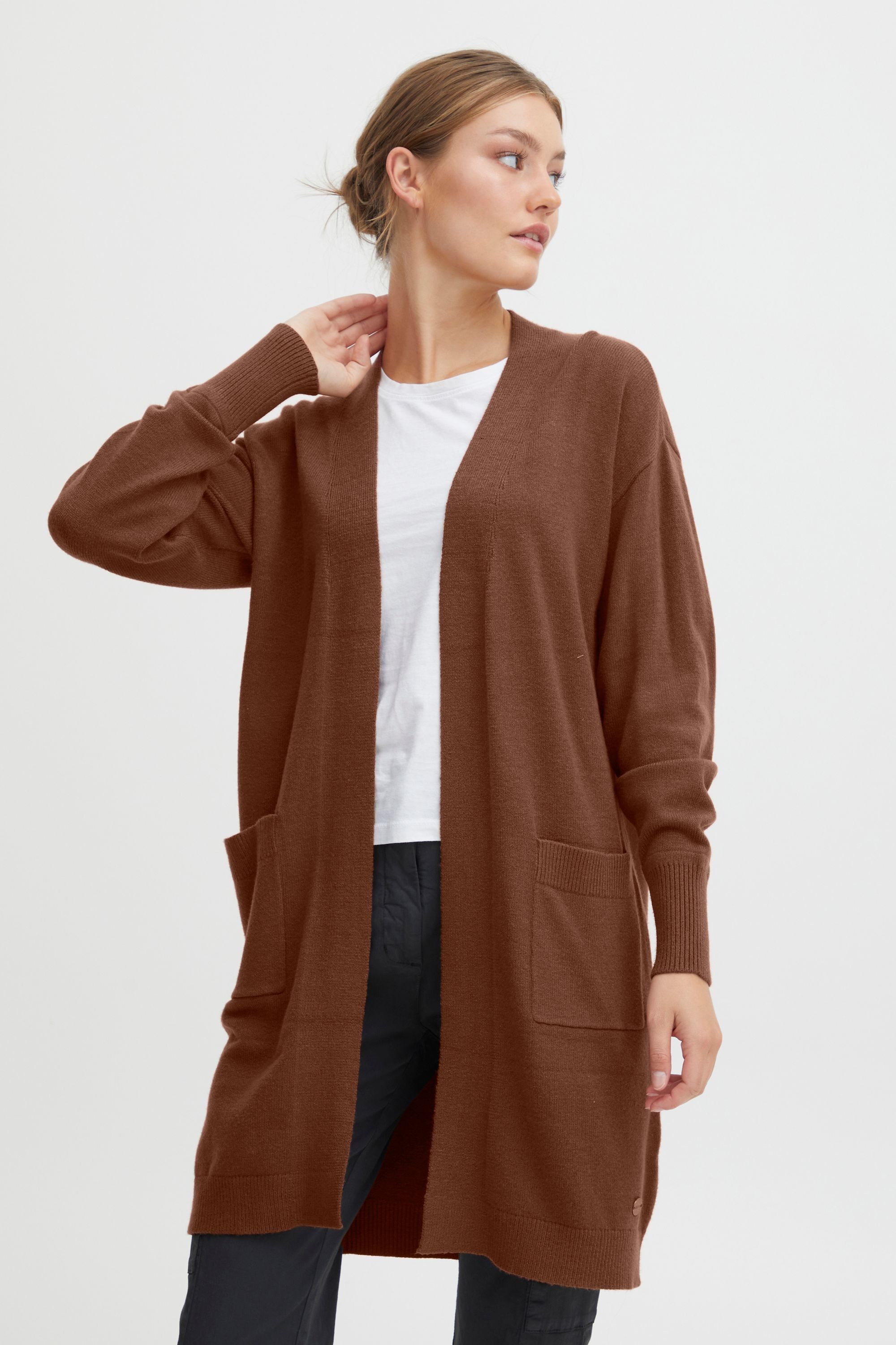 OXMO Cardigan OXRitiana 21800098-ME Modischer Pullover günstig online kaufen