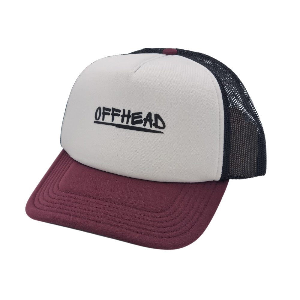 Offhead Trucker Cap 5 Panel Mesh Kappe Herren Damen Unisex