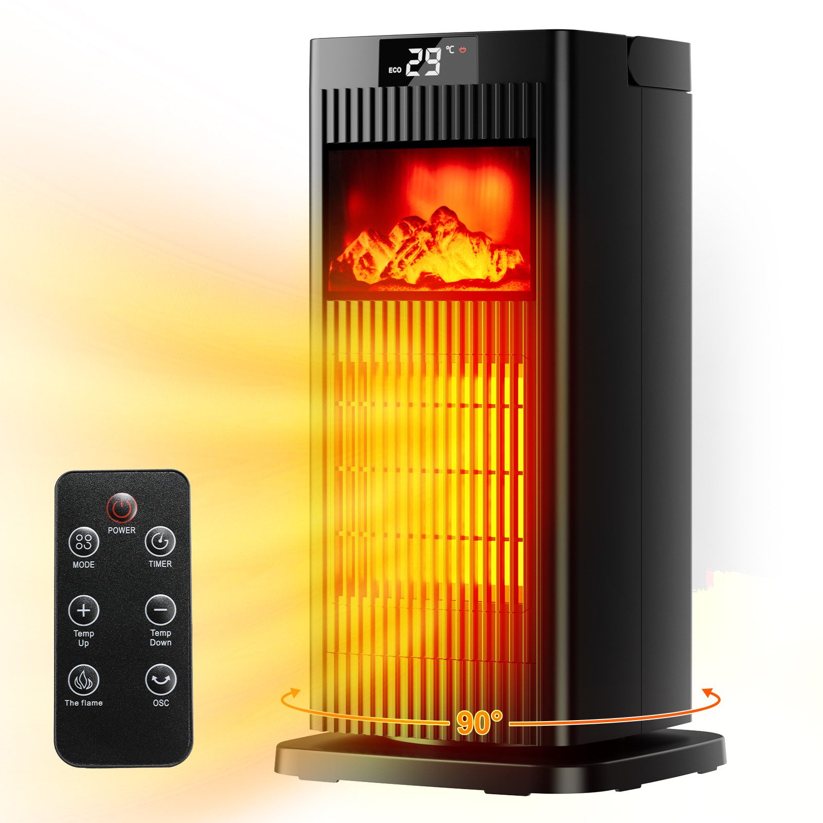 TLGREEN Keramikheizlüfter Energiesparend Leise, Heizung Elektrisch günstig online kaufen