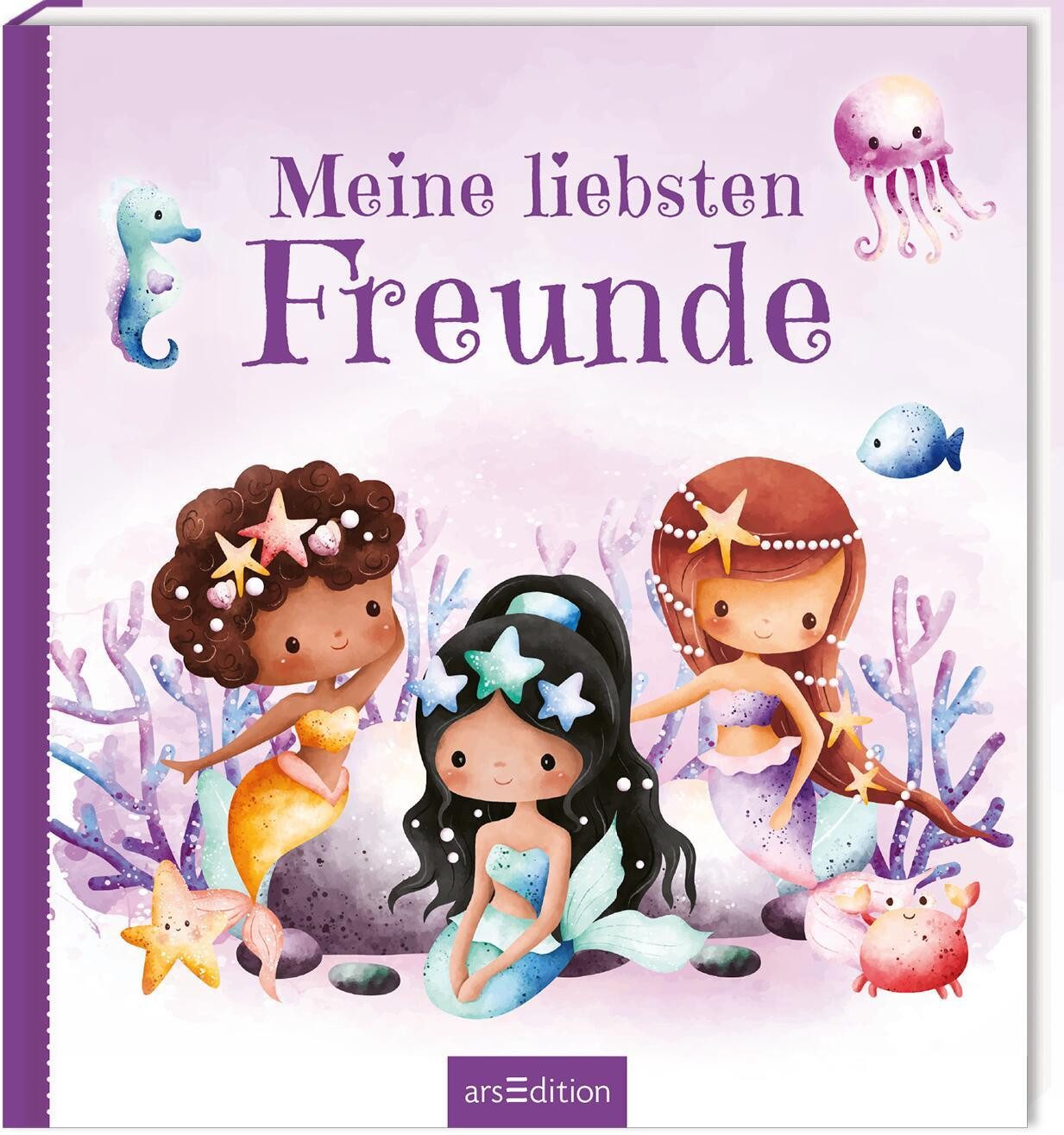 Poesiealbum Meine liebsten Freunde - Meerjungfrau
