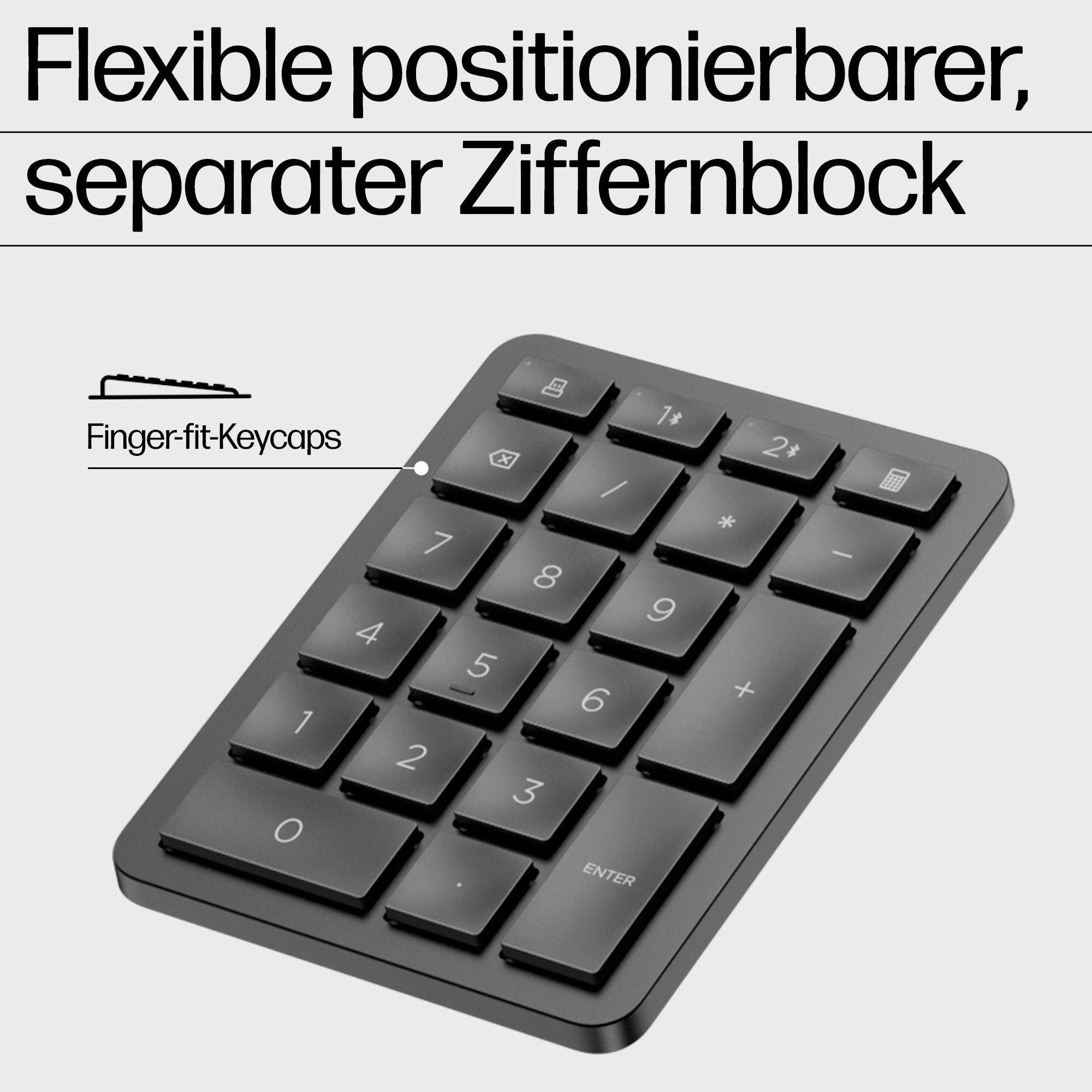 HP 960 Ergonomische Wireless-Tastatur