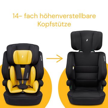 Osann Autokindersitz Jazzi Isofix, ab: 15 Monate, bis: 12 Jahre, Kindersitz mit Isofix, für Kinder von 76 bis 150 cm