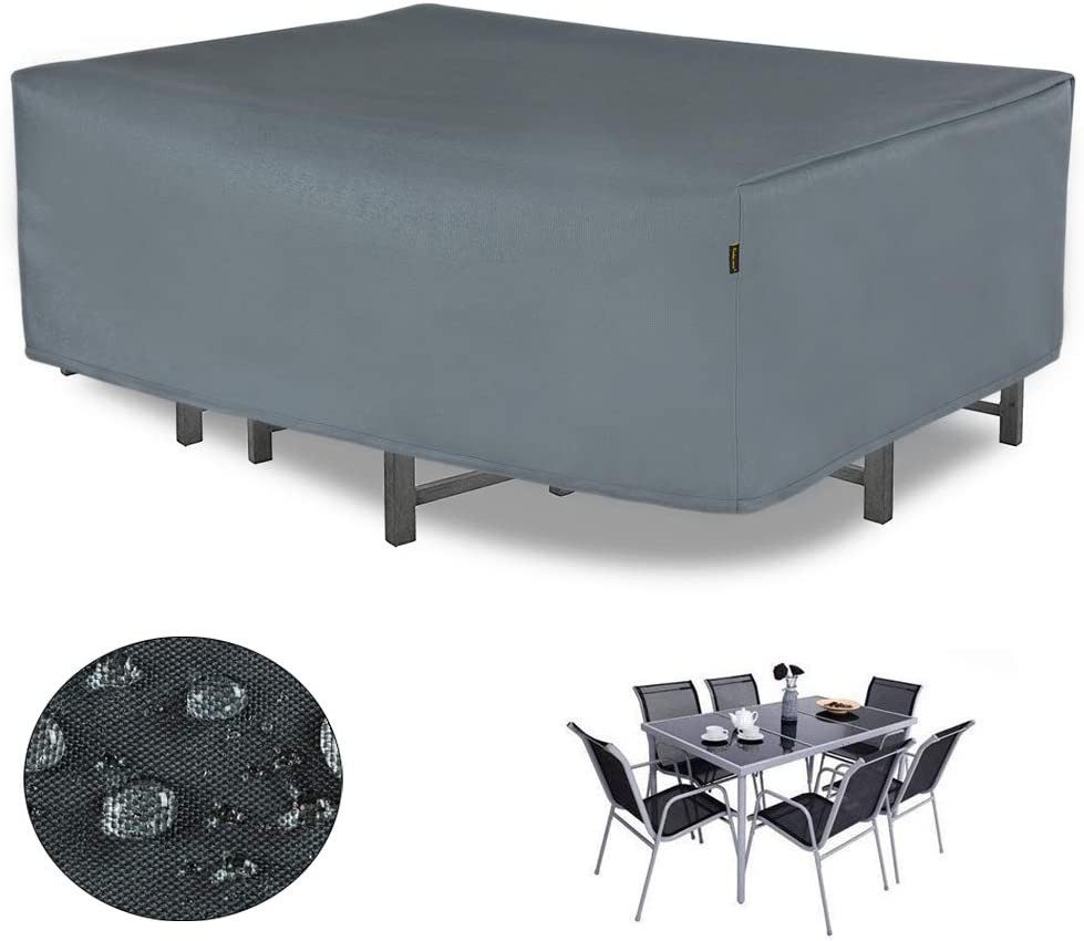 Hentex Gartenmöbel-Schutzhülle Abdeckung Gartenmöbel, Rechteckig Möbelsets günstig online kaufen