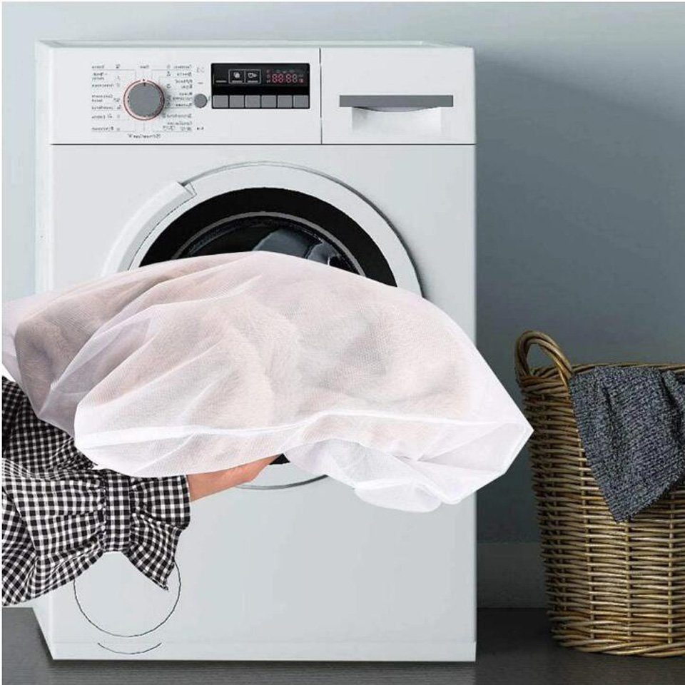 Coonoor Wäschenetz Profi Wäschenetze,(Wäschesäcke, 4-St., für Waschmaschine und Trockner), robuster Reißverschluss, für Feinwäsche Unterwäsche Feines und Socken – Bild 3 von 4