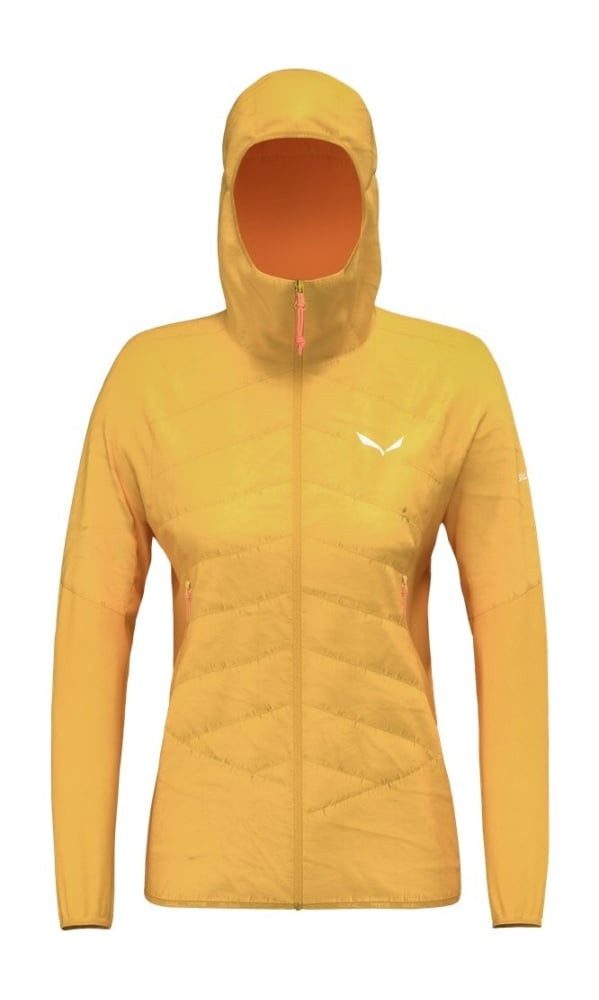 Salewa Hybridjacke Ortles TirolWool Responsive Hybrid (warm, wasserabweisend) gelb Damen