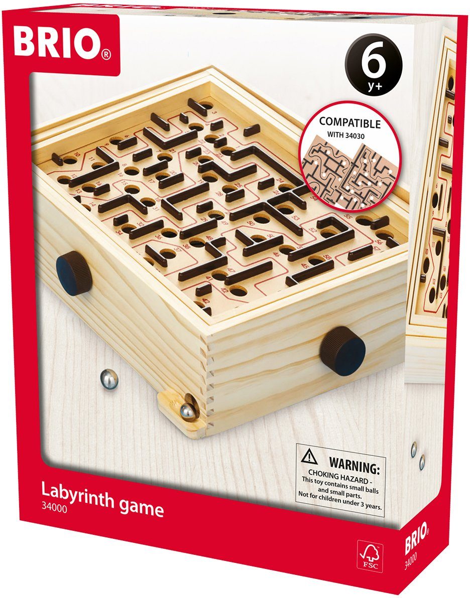 BRIO® Spiel, Holzspielzeug, Labyrinth, Wald weltweit - - schützt FSC®