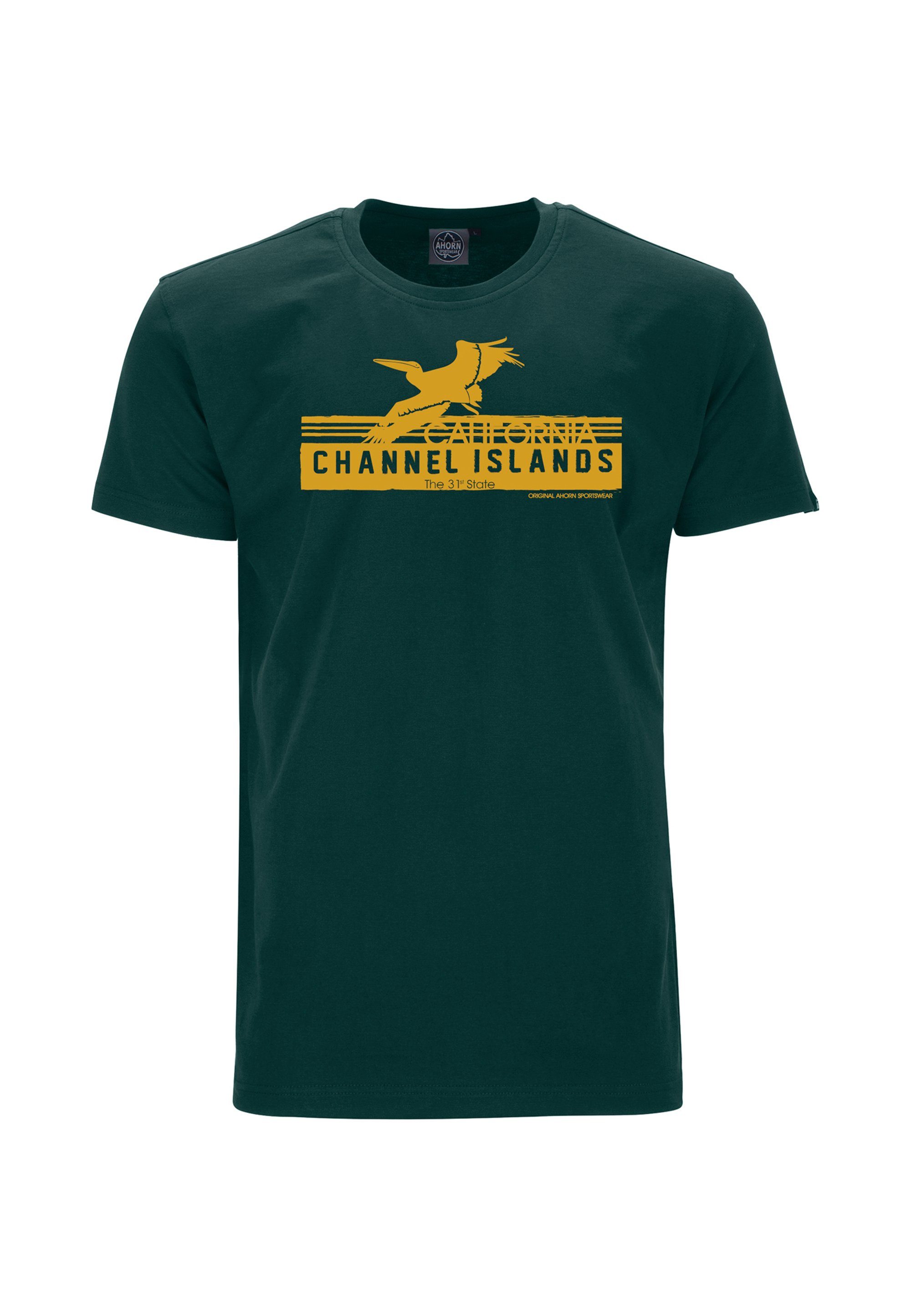 AHORN SPORTSWEAR T-Shirt CHANNEL ISLANDS mit tollem Frontprint
