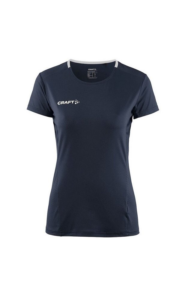 Craft Trainingsshirt Extend Jersey (rec. Polyester, Mesh-Einsätze) kobaltblau Damen
