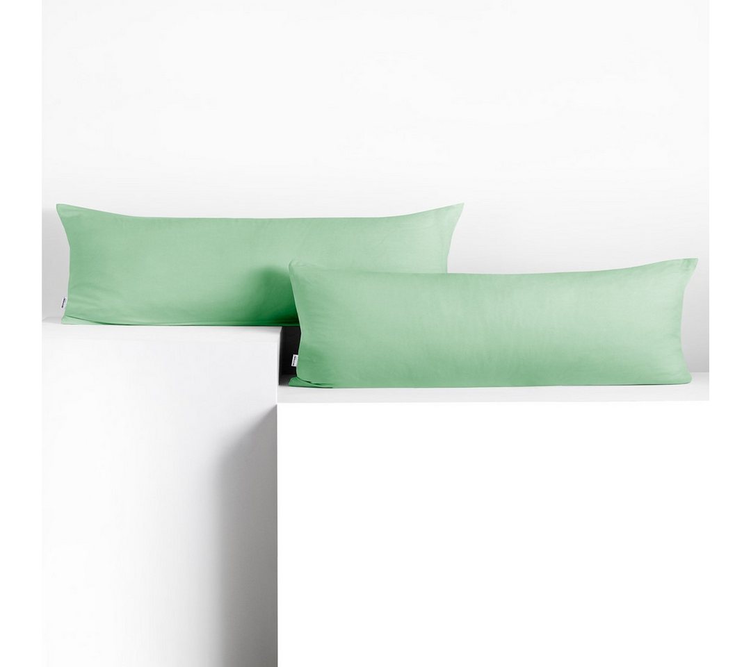 Restilo Seitenschläferkissenbezug Kissenbezug Kissenbezüge Baumwolle Seitenschläfer Stillkissen, (2 Stück), mehrere Größen und Farben