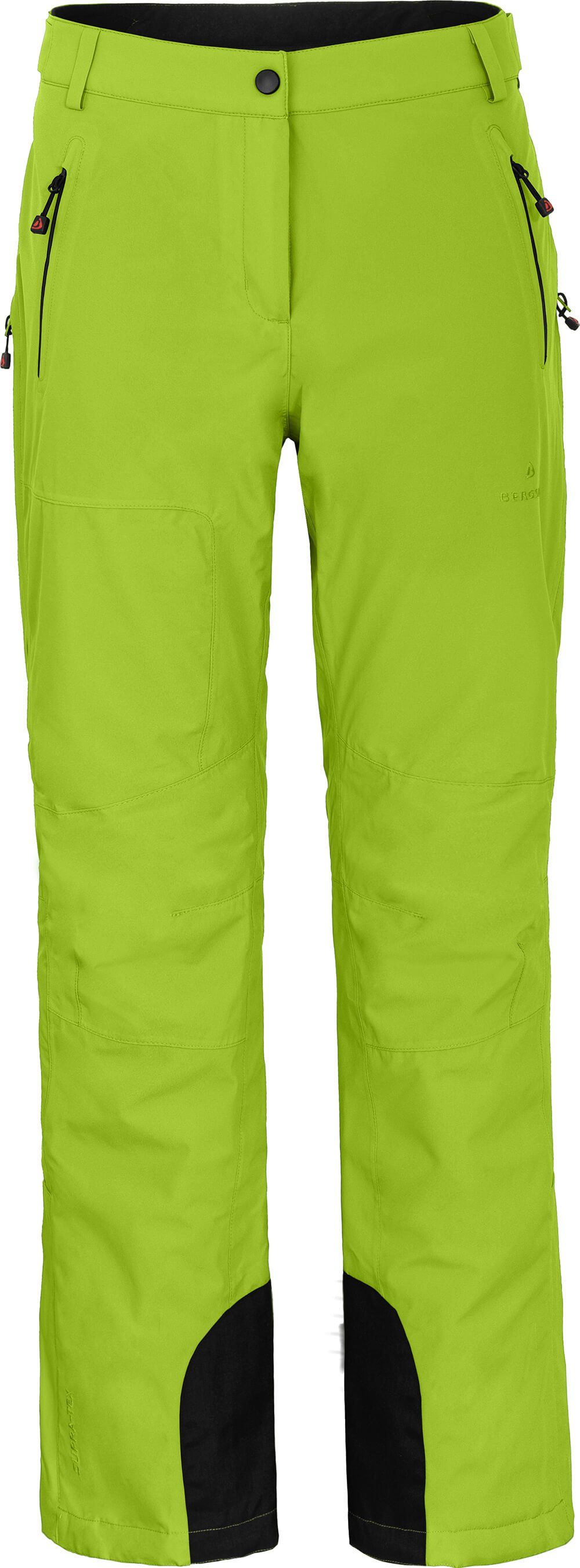 ICE 20000 Skihose wattiert, lime Bergson grün Damen mm Normalgrößen, Wassersäule, Skihose,