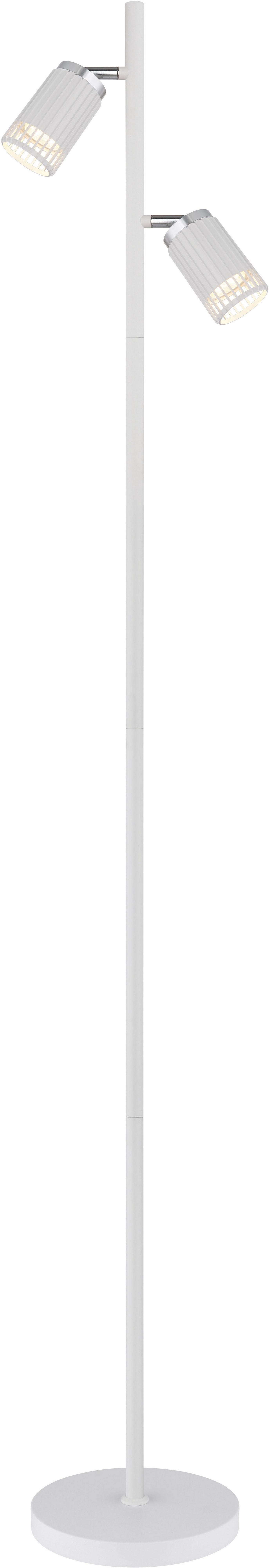 GLOBO LIGHTING Stehlampe KORBEN, ohne Leuchtmittel, Stehlampe Wohnzimmer Schlafzimmer Flur Design-Leuchte
