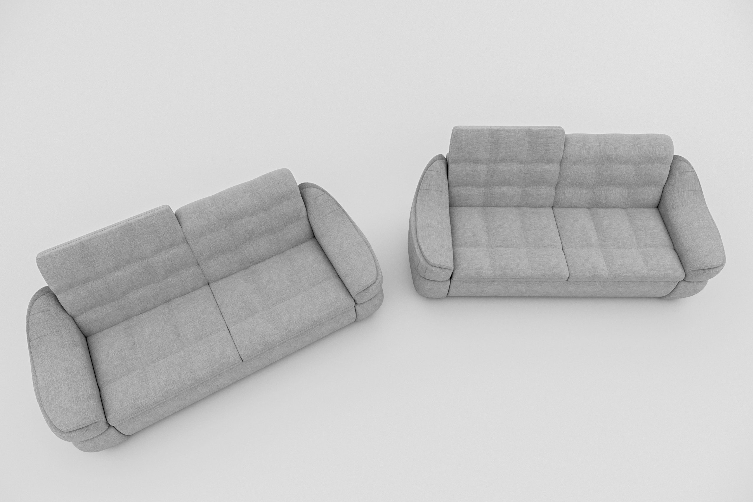 Stylefy Polstergarnitur Alisa, (Set (2-tlg), bestehend Design, Modern Sofa, Europa in aus made 2x2-Sitzer