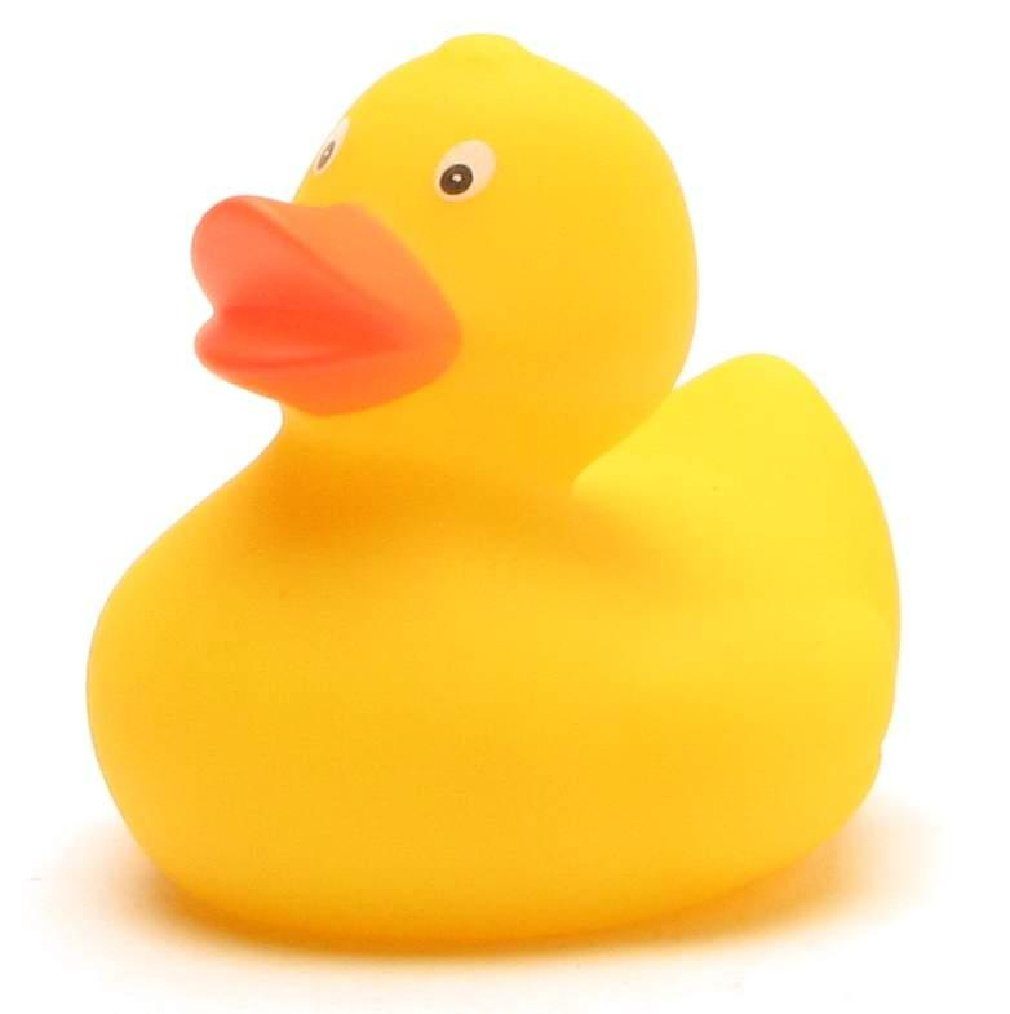 gelb Quietscheentchen Badeente cm 6 Duckshop Badespielzeug -