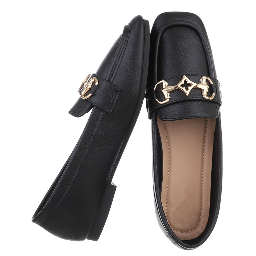 Ital-Design Elegante Mokassins mit hohem Komfort und Stil Slipper (89092021 günstig online kaufen