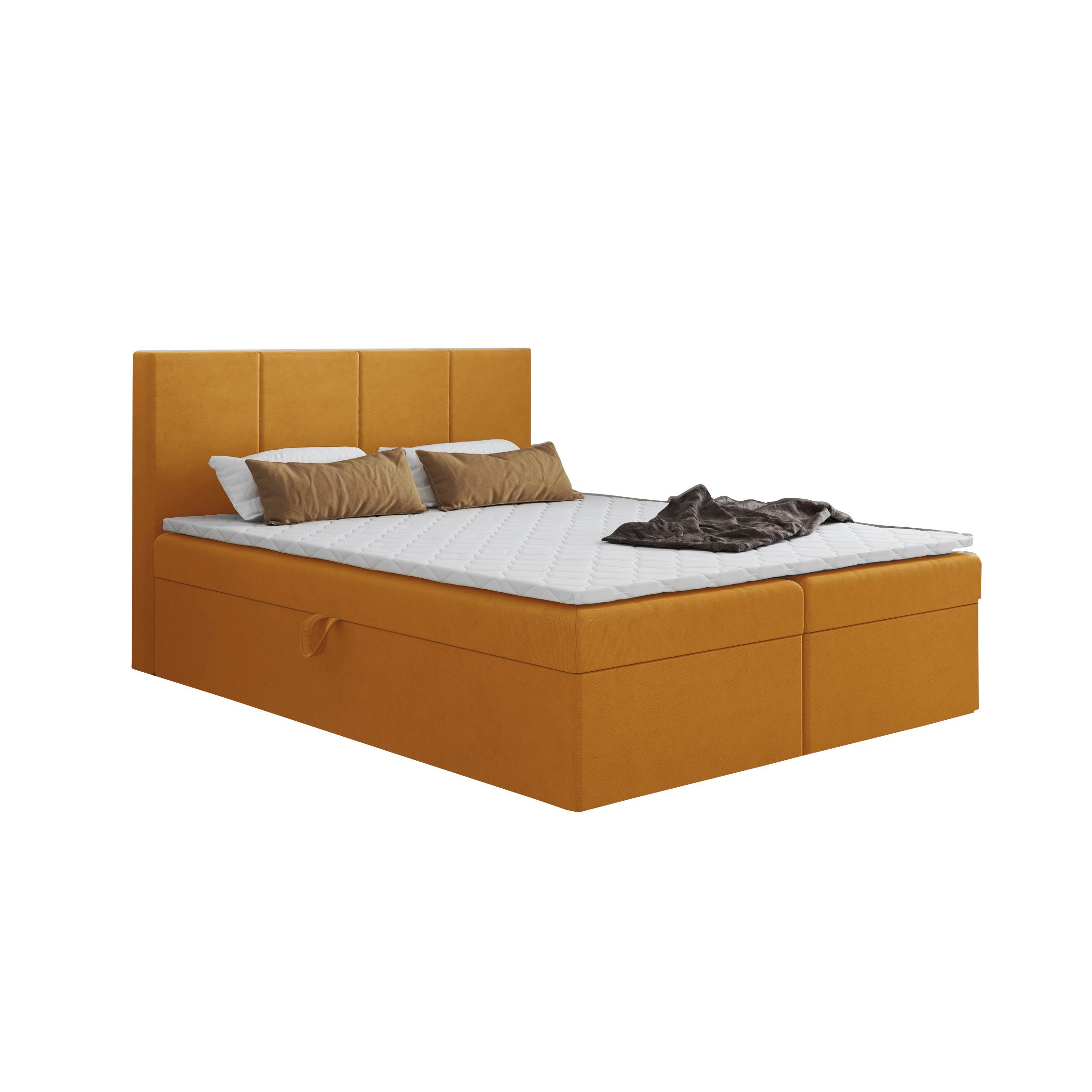 Godre Boxspringbett mit Bettkasten FARO 150x180 günstig online kaufen