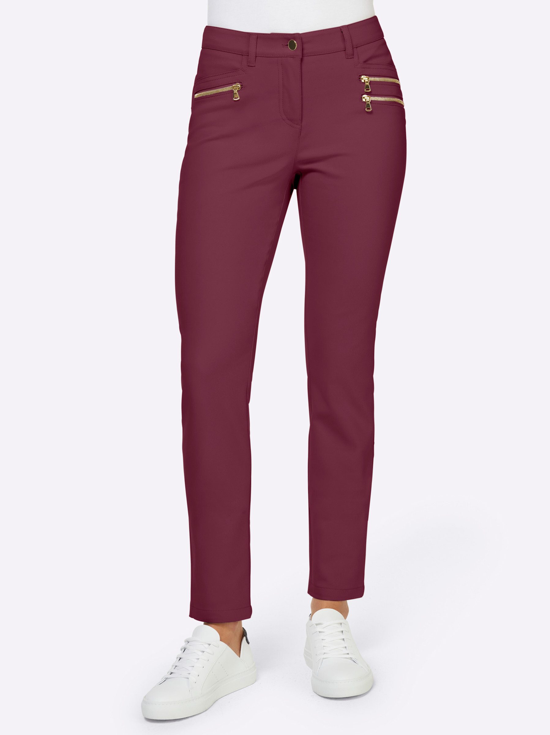 heine Jerseyhose Bauchweg-Hose normal