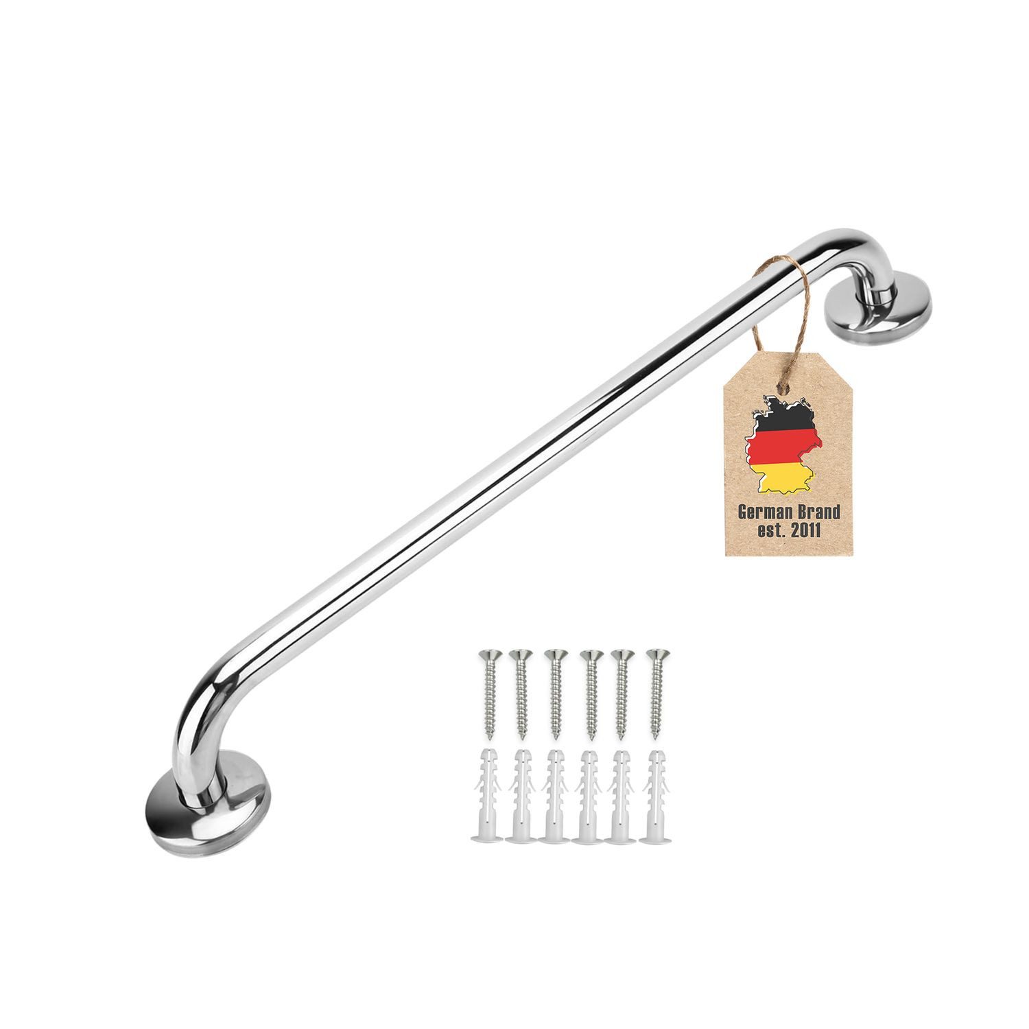 Intirilife Handtuchhalter, Hochglanzpolierter Edelstahl Handtuchhalter günstig online kaufen