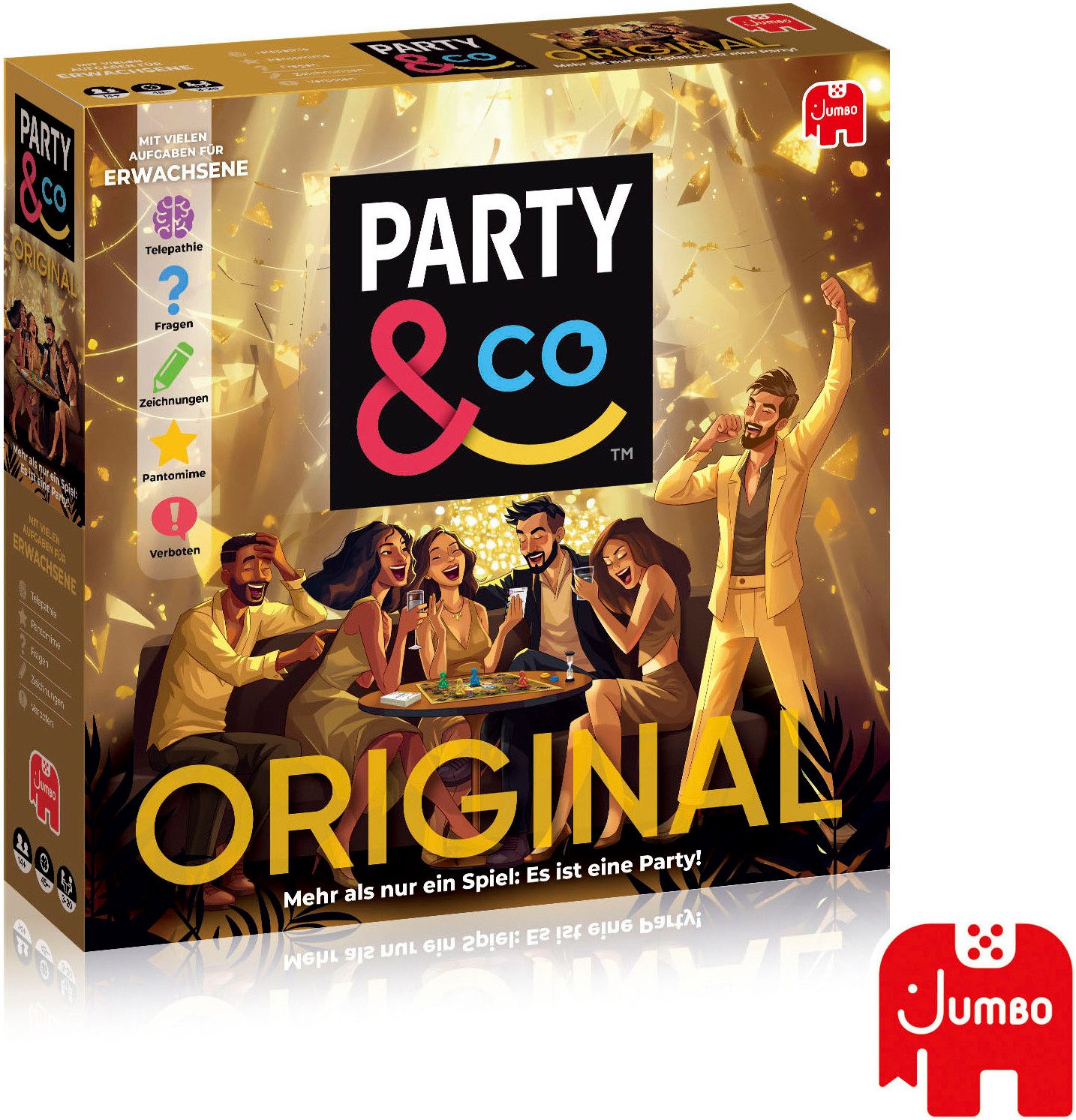 Jumbo Spiele Spiel Party & Co Original, Partyspiel