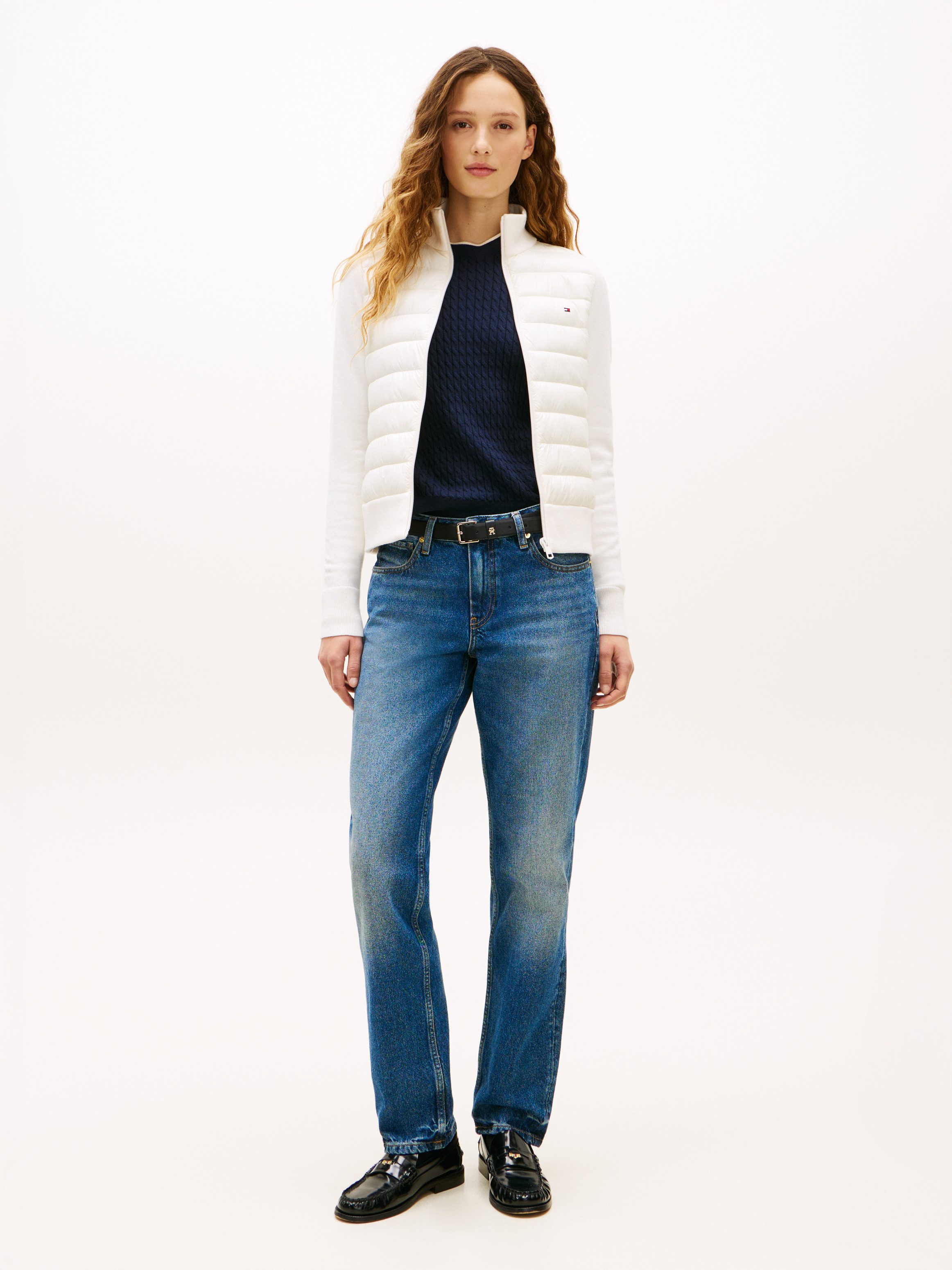 Tommy Hilfiger Steppjacke LW KNIT MIX PADDED JACKET