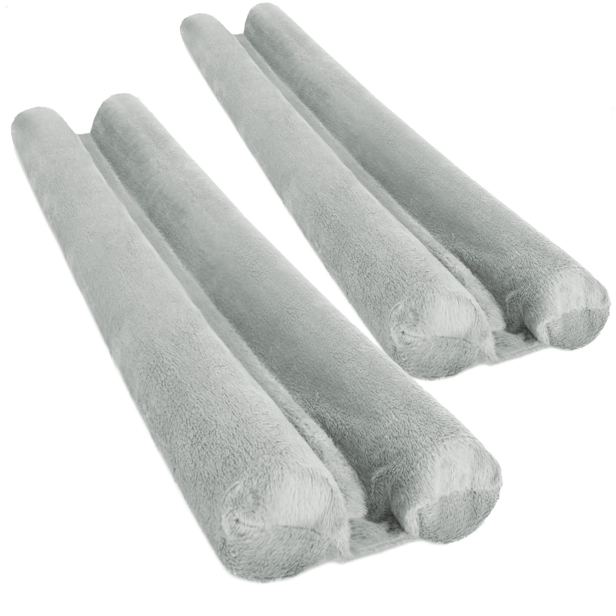 com-four Zugluftstopper Zugluftstopper für die Tür, 2-tlg., Mikrofaser Türbodendichtung