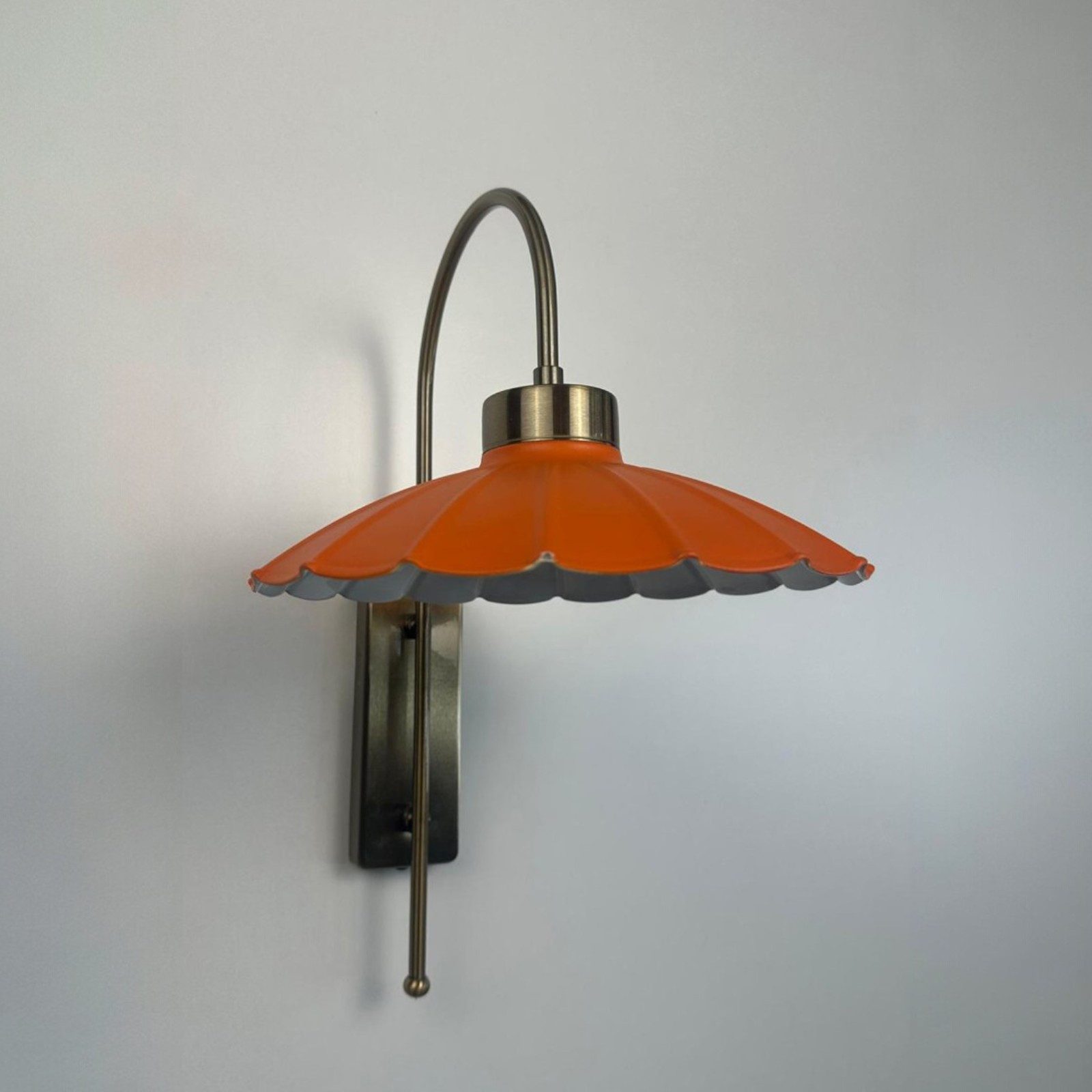 Bamyum Wandleuchte Risso Vintage Metall Wandleuchte, ohne Leuchtmittel