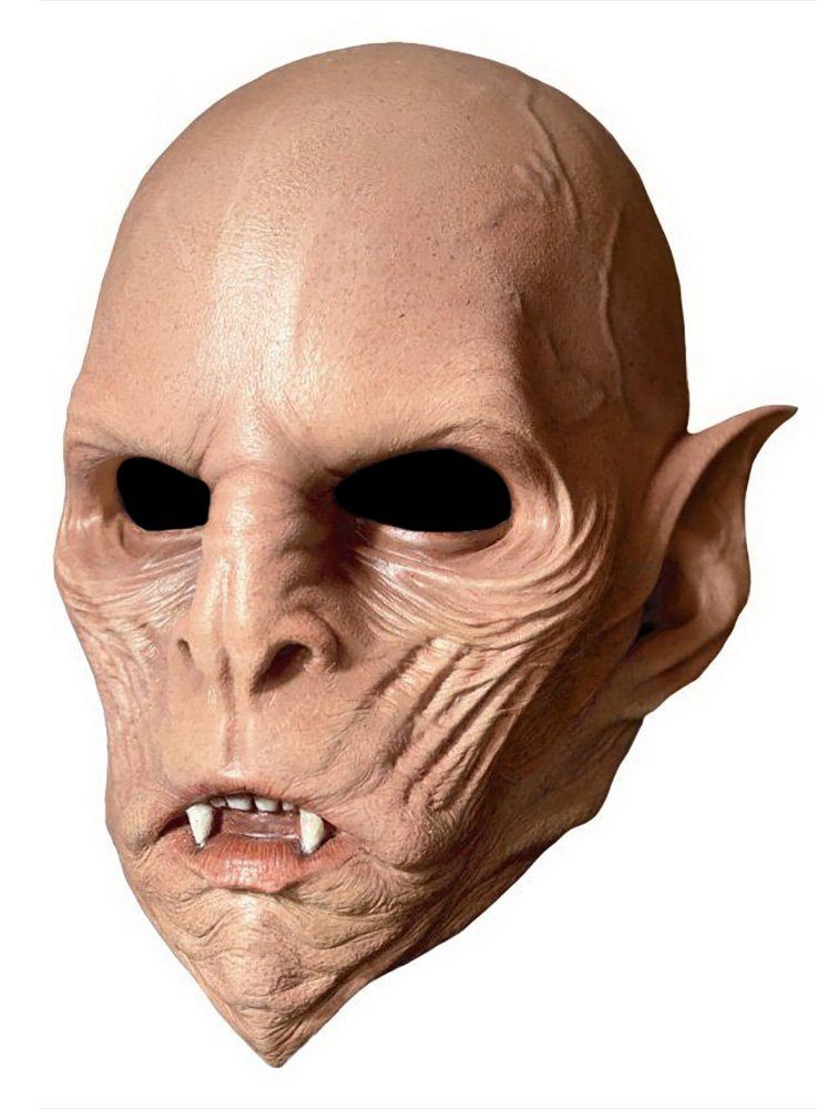 Tinsley Verkleidungsmaske Vampirfürst Maske aus Latex, Hochwertige Latexmaske im Stil eines klassischen Blutsaugers