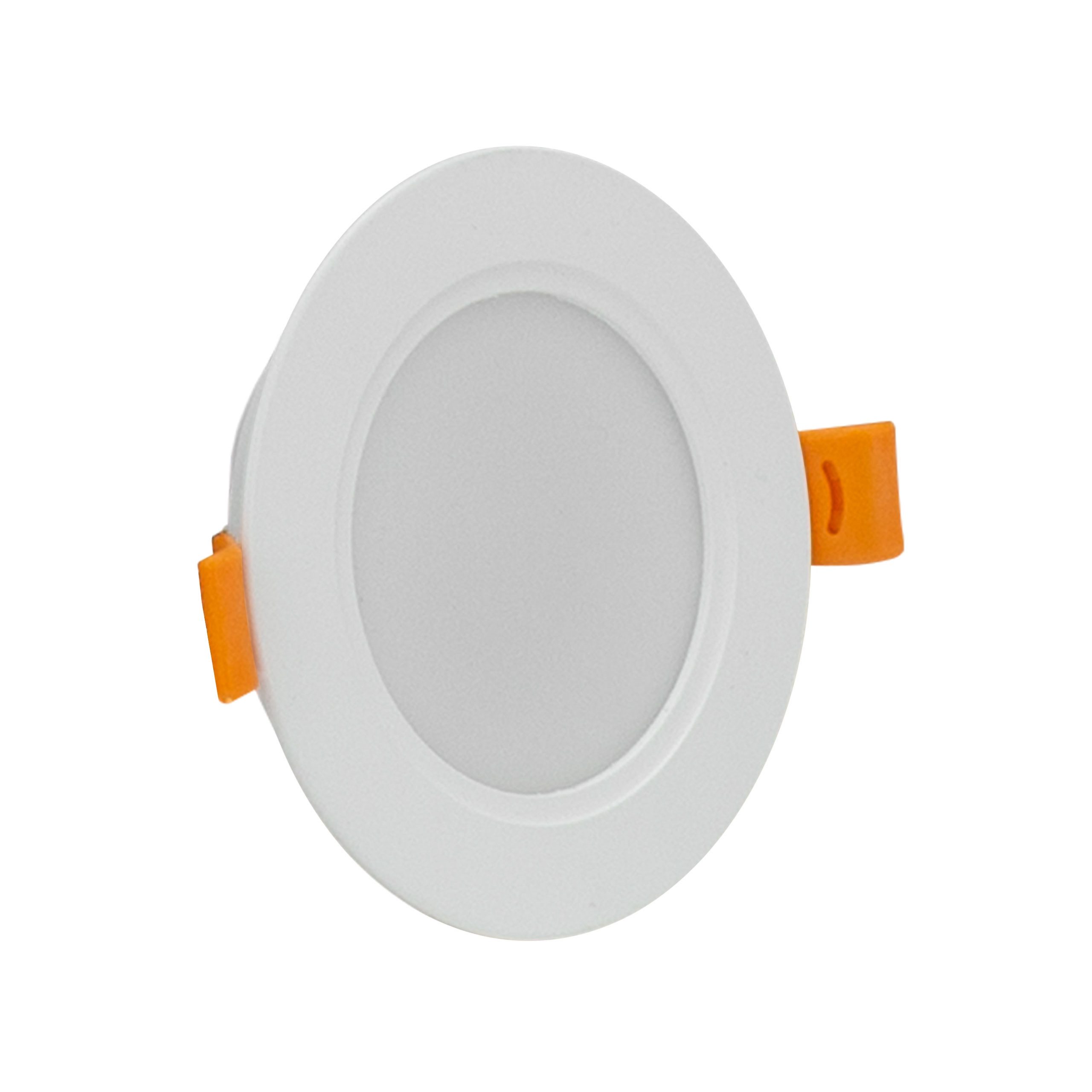 Spectrum LED Panel LED Panel Einbauleuchte 5W 650lm Badezimmerleuchte IP54 Kaltweiß 6000K, Ja, Kaltweiß, Wasserfest