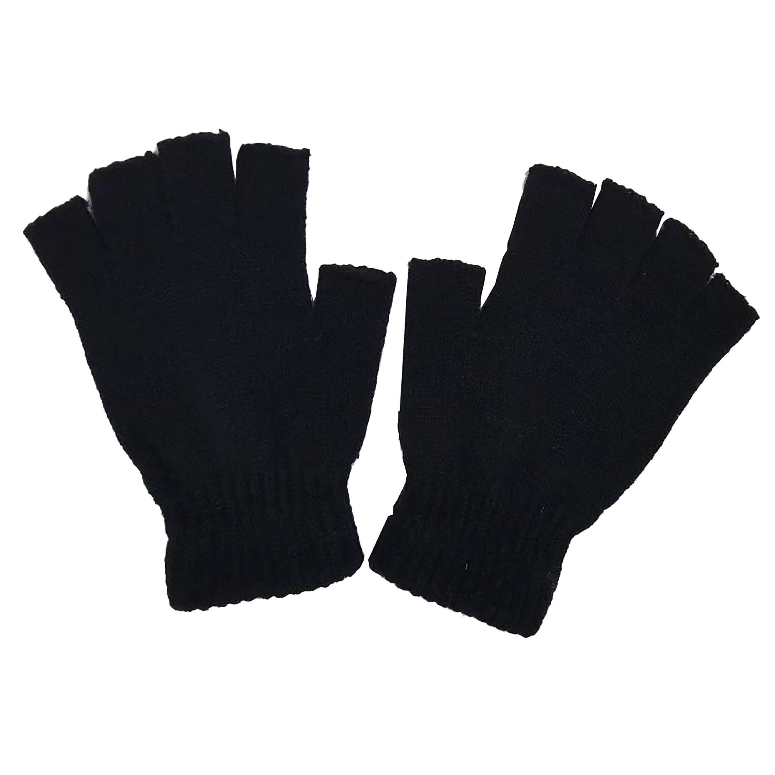 SRRINM Strickhandschuhe 4 Paar Winter gestrickte fingerlose Handschuhe