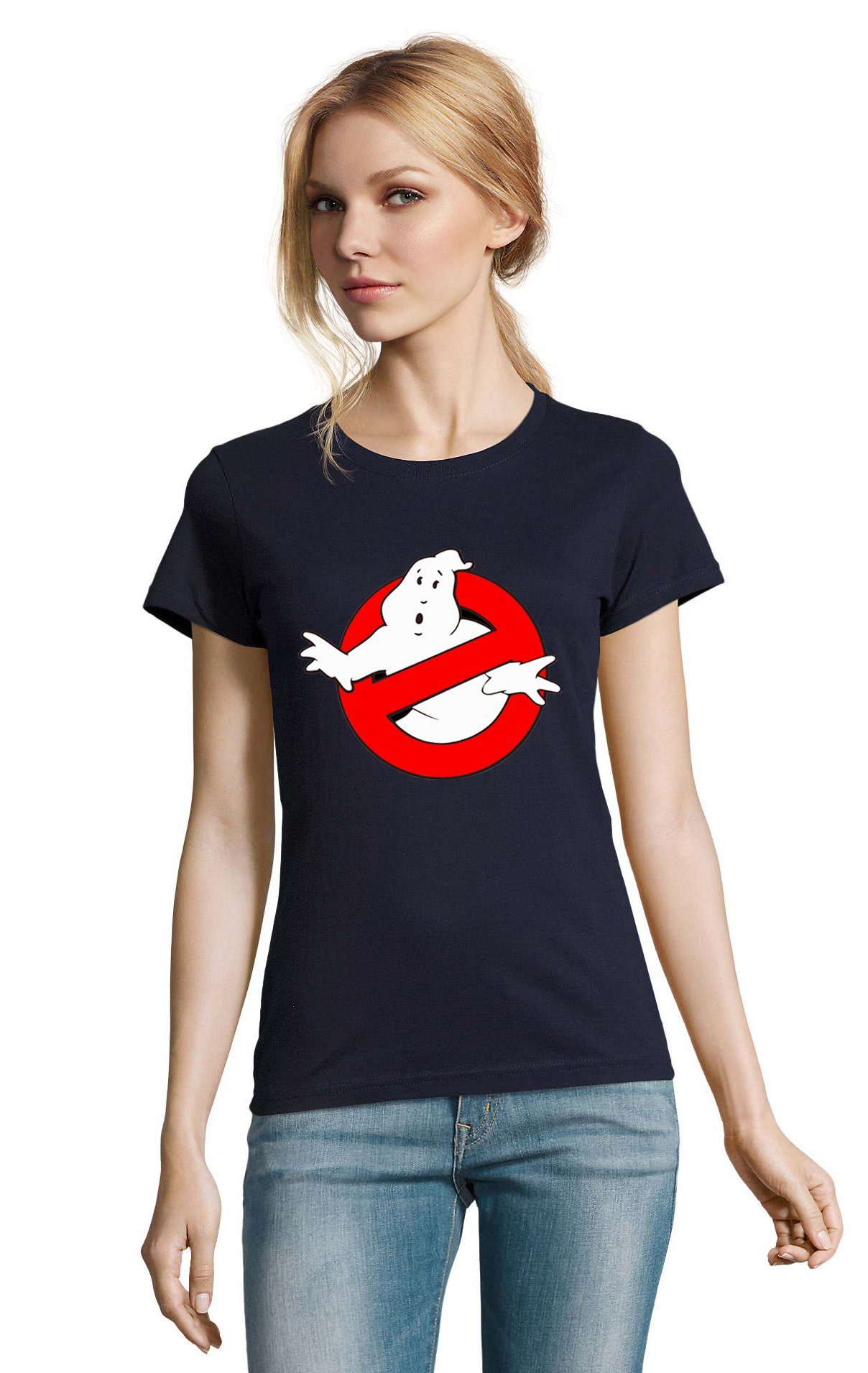T-Shirt Damen Ghostbusters Ghost Geister Geisterjäger
