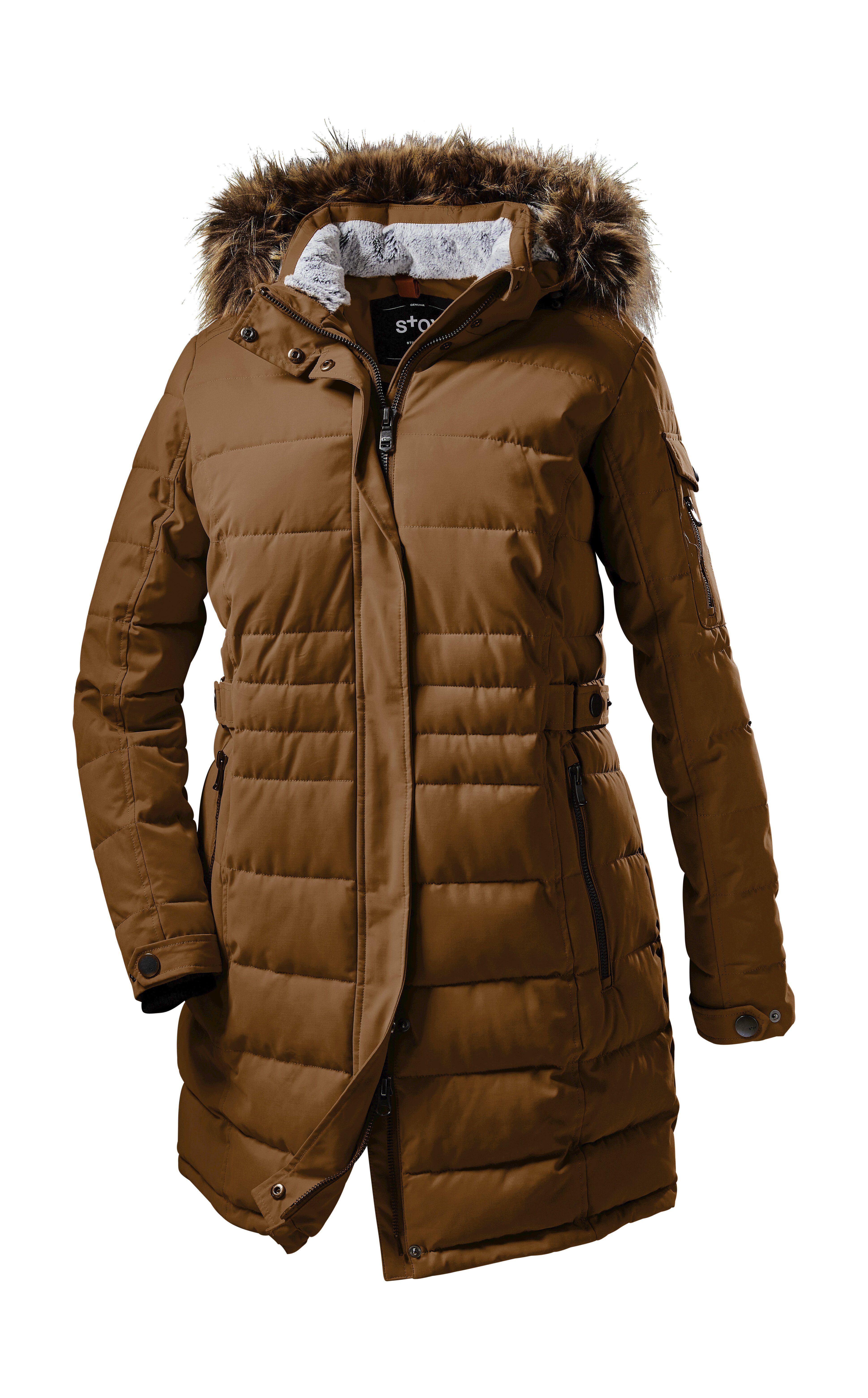 STOY Steppmantel WMN Quilted PRK A curry | Outdoormäntel