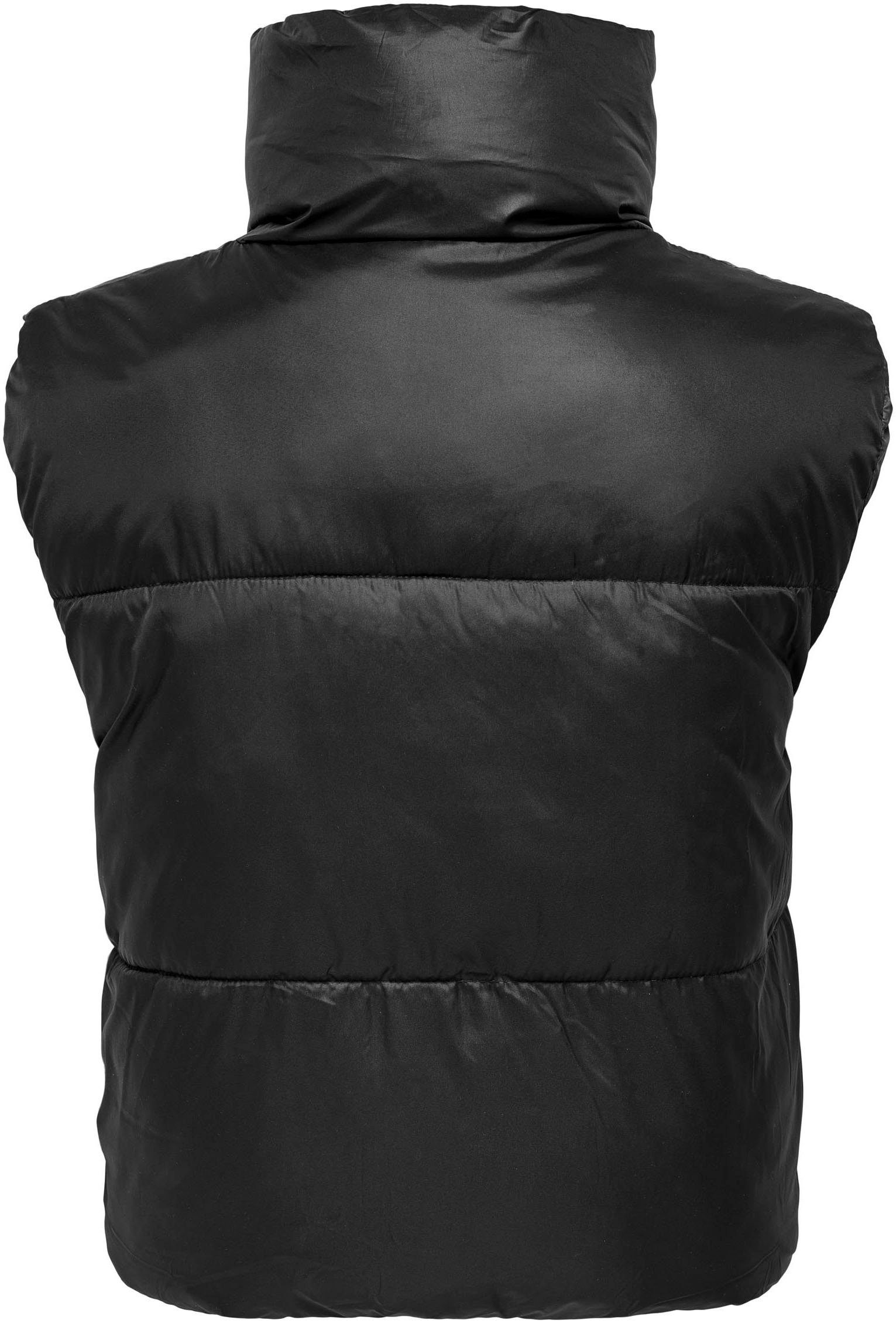 ONLY Wendeweste ONLRICKY REV. (15) SHORT schwarz WAISTCOAT