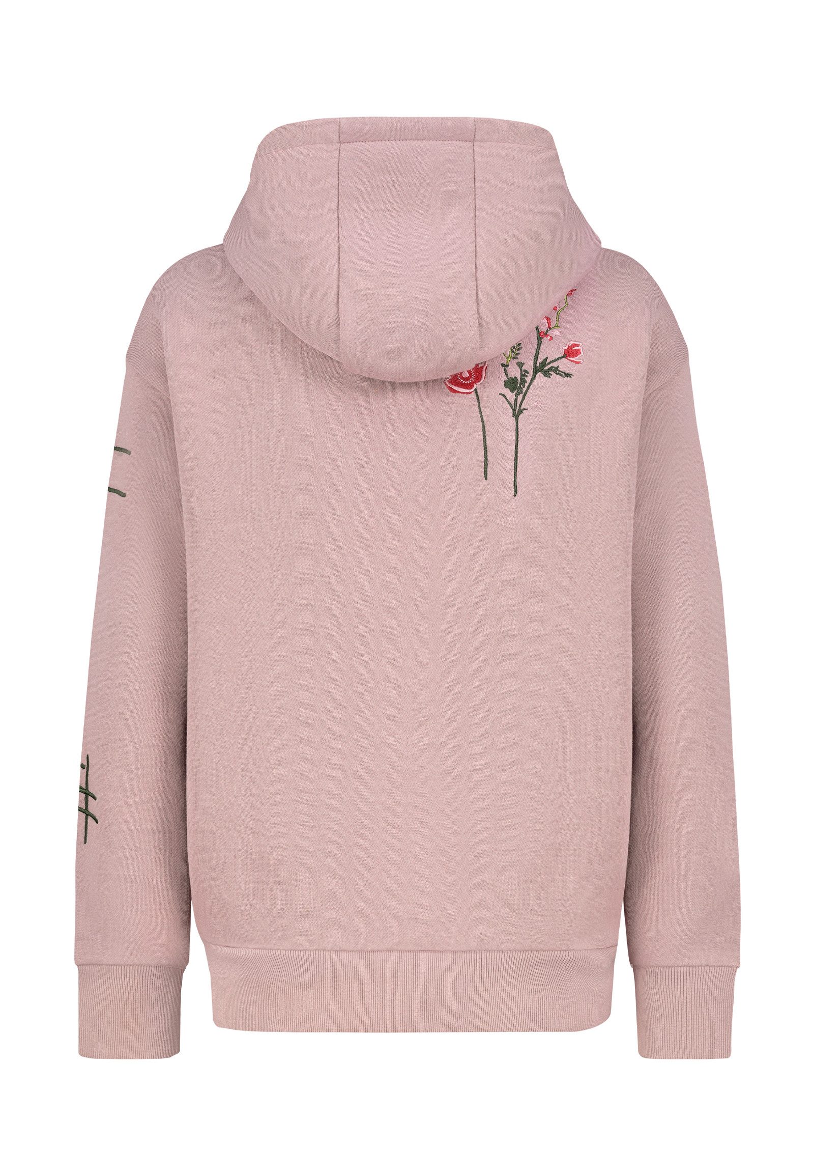 Eight2Nine Kapuzenpullover Damen Hoodie mit Bestickung und Kapuze Sweater, günstig online kaufen