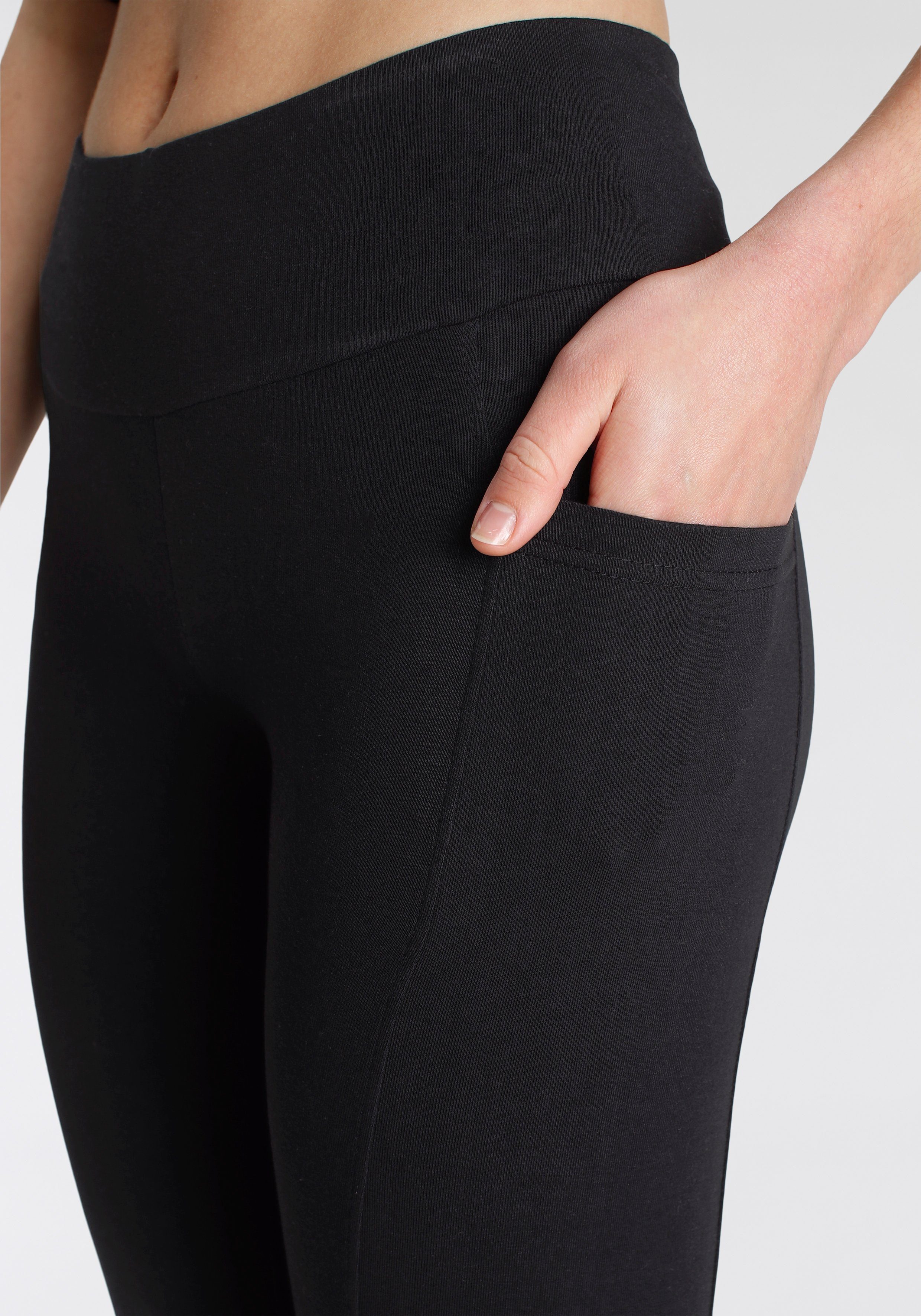 Vivance Leggings mit zwei Handytaschen