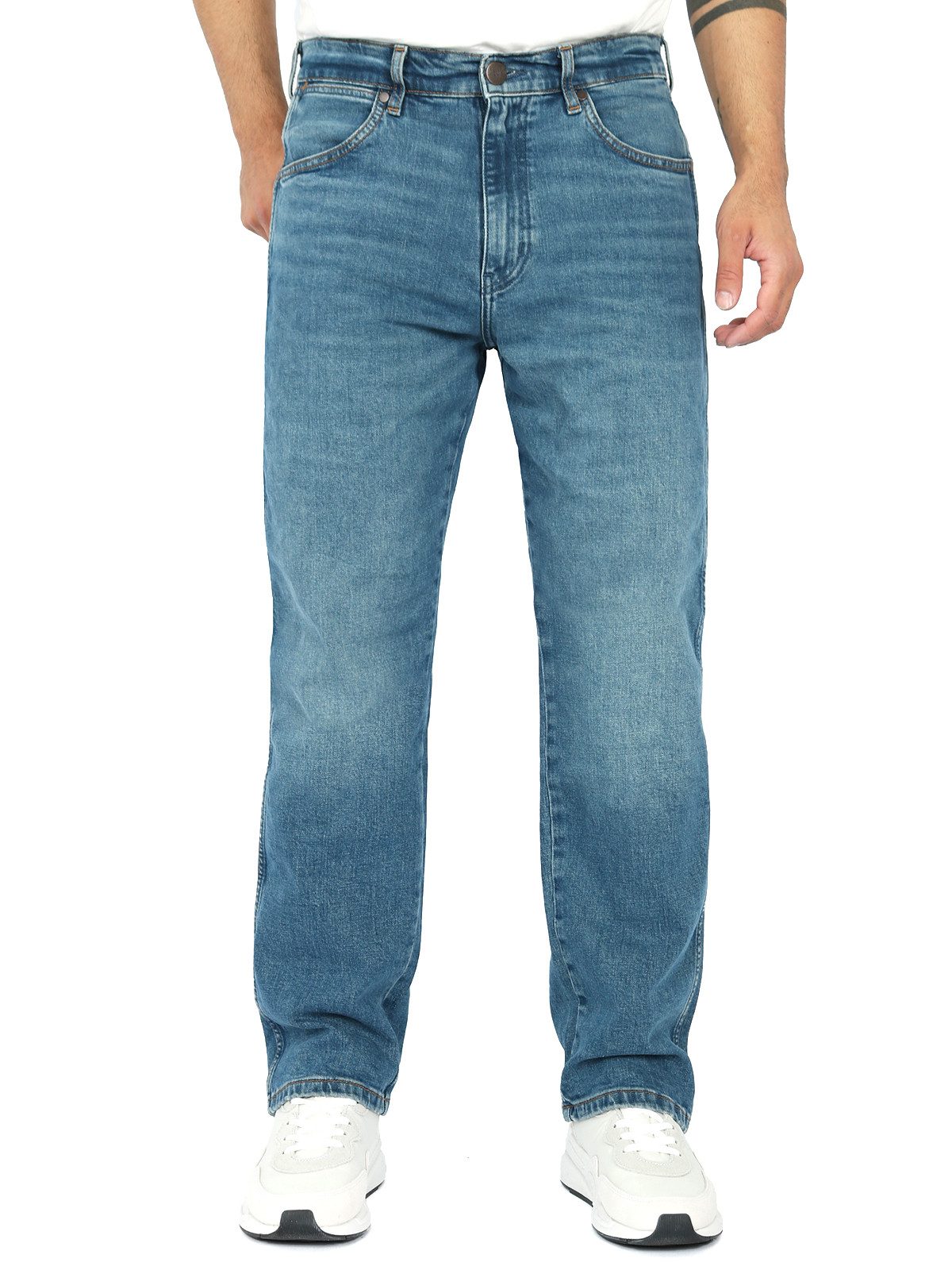 Wrangler Straight-Jeans Relaxed Fit - Frontier günstig online kaufen