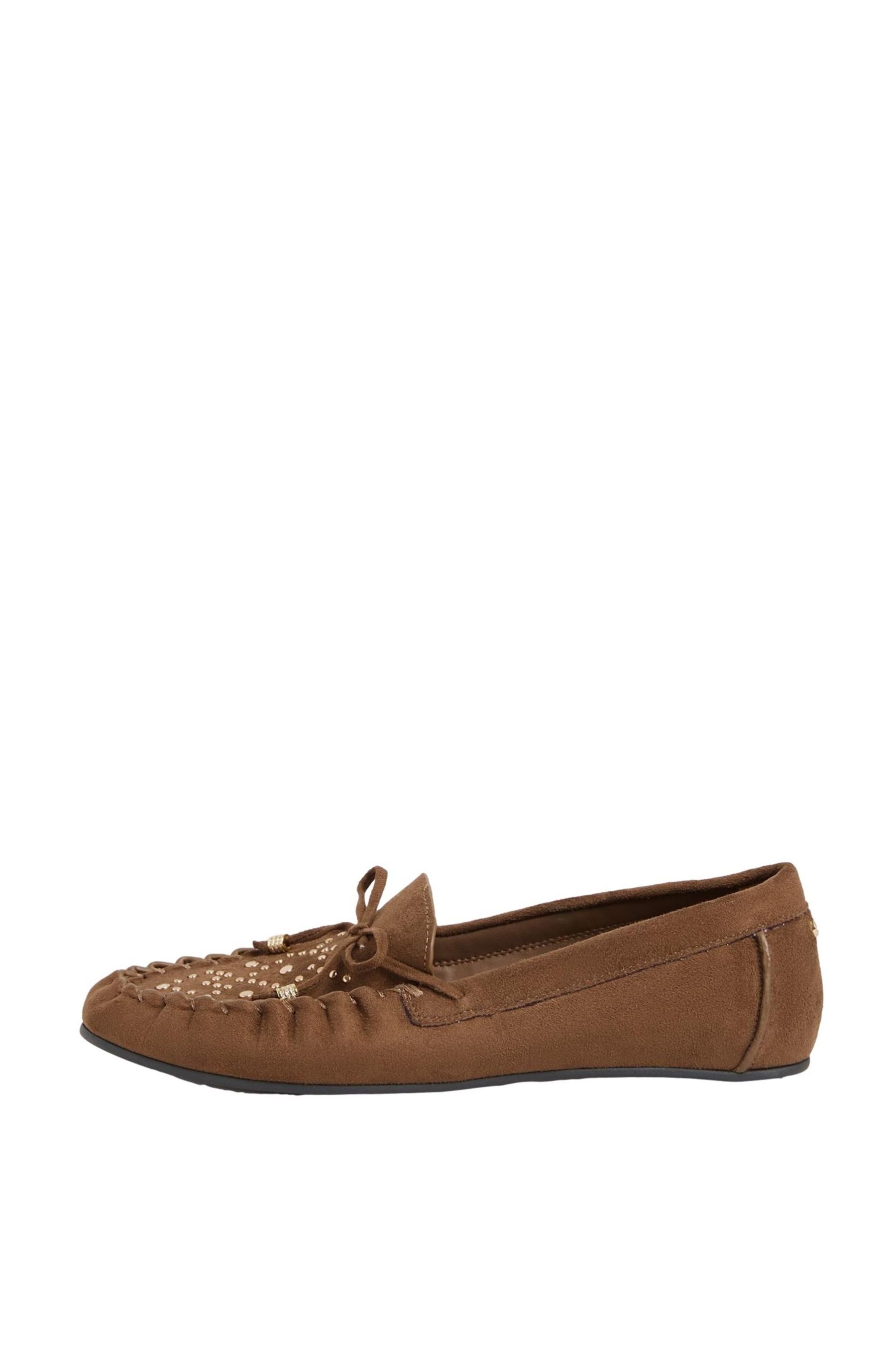 Lipsy Mokassin-Slipper aus Kunstleder Loafer