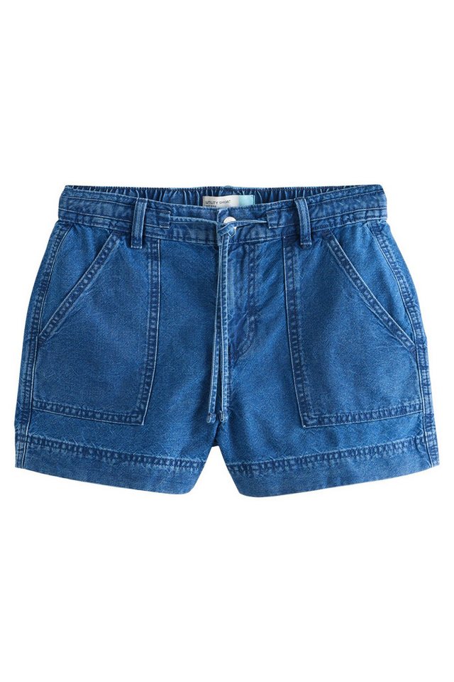Next Jeansshorts Denim-Shorts mit Utility-Design (1-tlg)