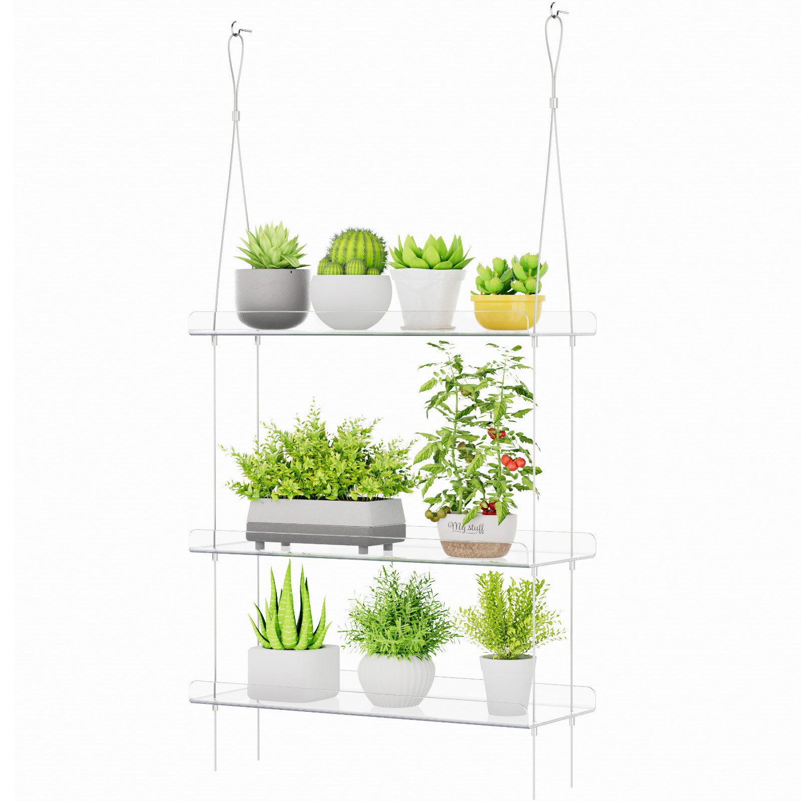 Lifewit Hängeregal Hängendes Blumentopf Regal, zum günstig online kaufen