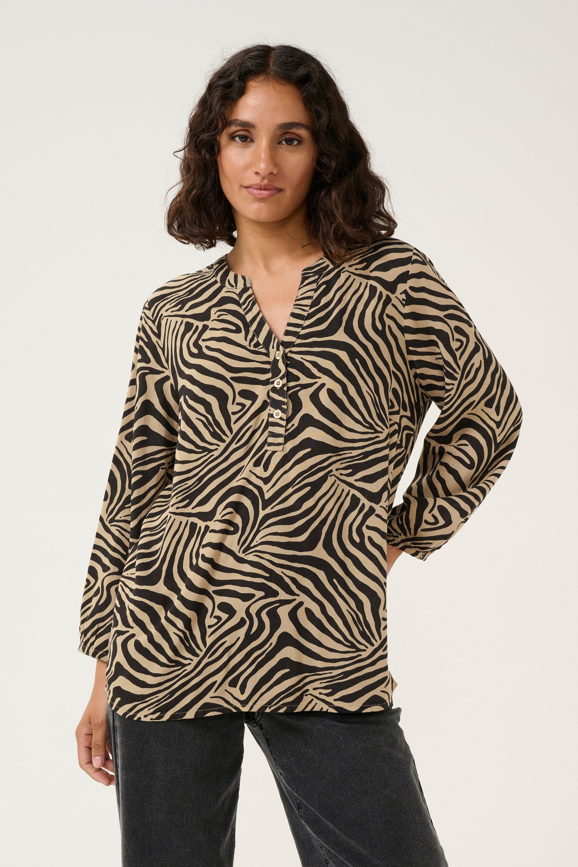 KAFFE Langarmbluse Bluse langarm KAmilia. € 39,95