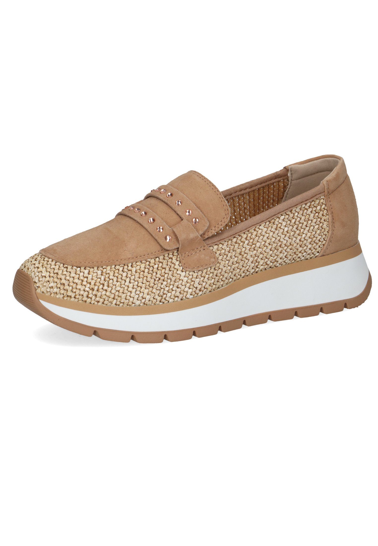 Caprice 9-24704-42 408 Beige Comb Mokassin