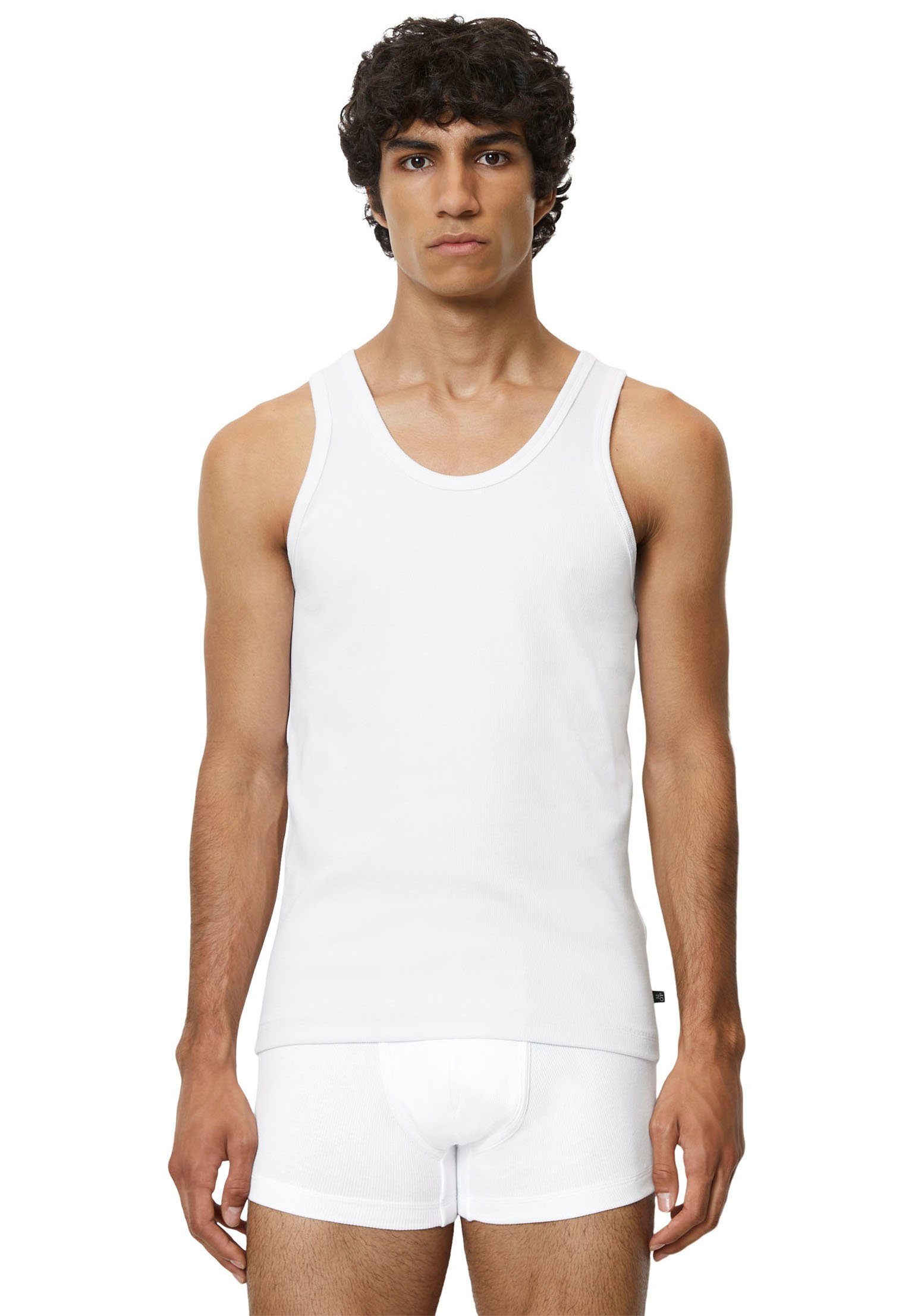 Marc O'Polo Tanktop Iconic Rib (2er Pack) mit körpernahem Schnitt günstig online kaufen