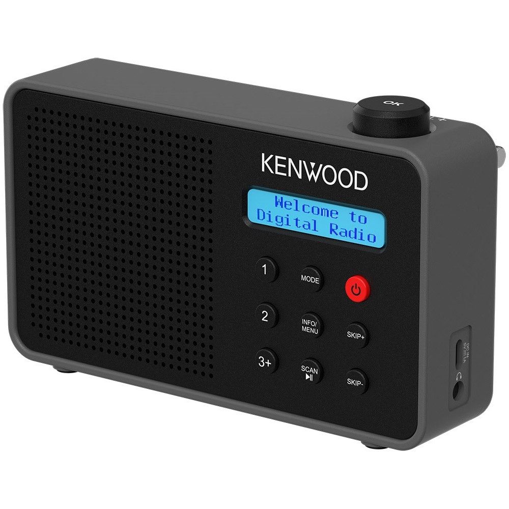 Kenwood CR-M25DAB-B - Kofferradio - schwarz Digitalradio (DAB)