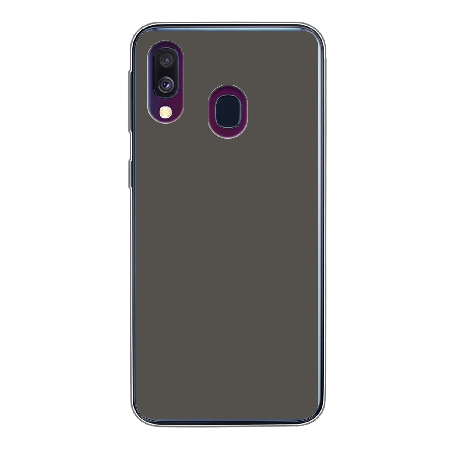 Handyhülle für Samsung Galaxy A40 Grau - Farben - Einfarbig