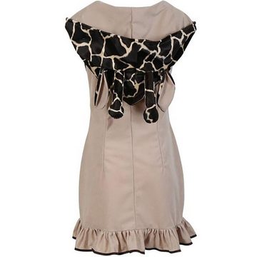 Fries Kostüm Giraffen Kleid für Damen