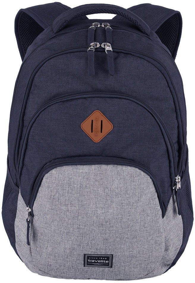 travelite Laptoprucksack BASICS Melange, Freizeitrucksack Arbeitsrucksack S günstig online kaufen