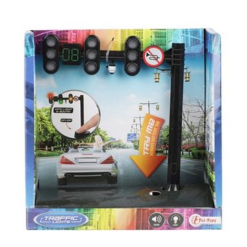 Toi-Toys Spielzeug-Motorrad Spielzeug-Ampel Rennampel für Autos mit Licht und Sound