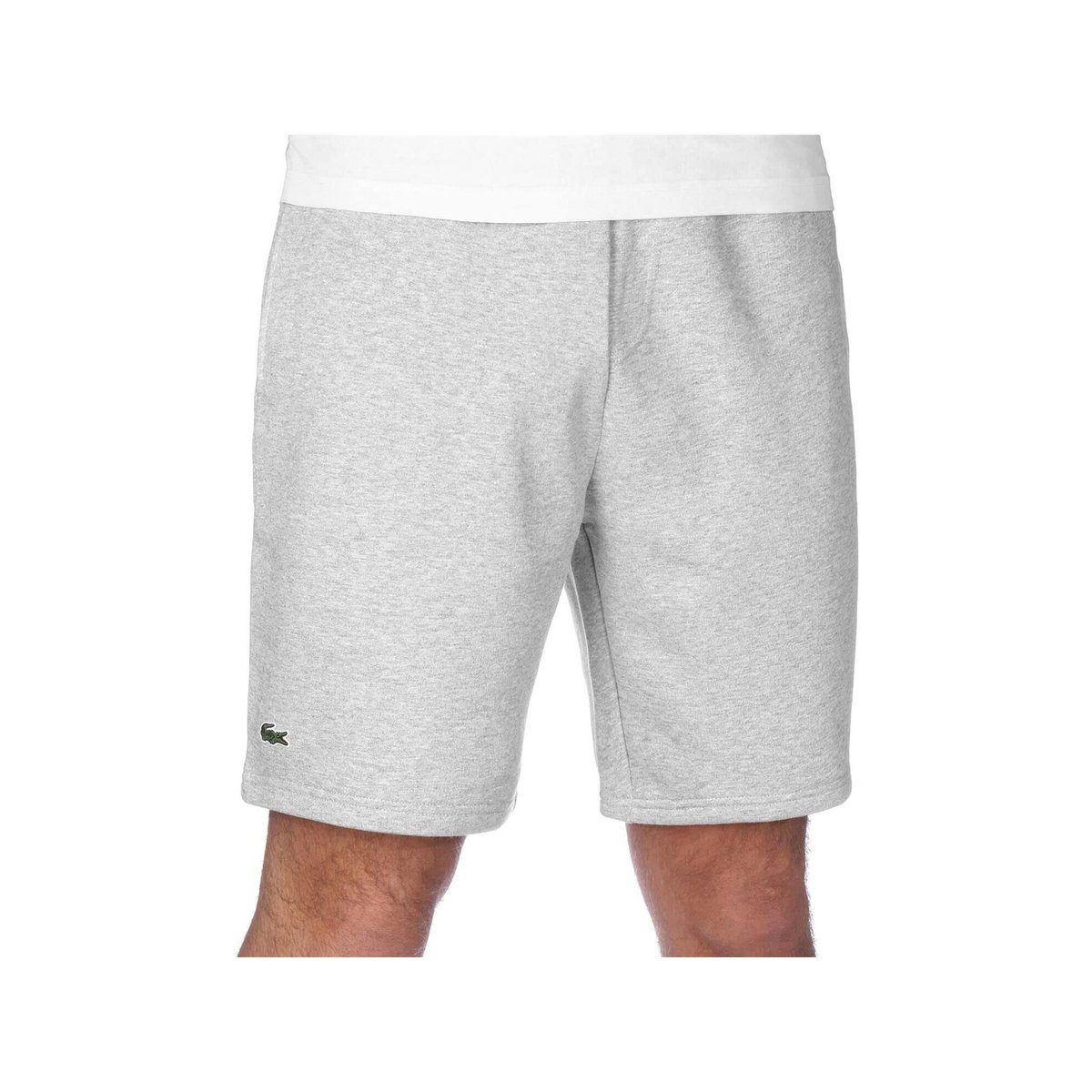 Lacoste Shorts »Lacoste Herren Shorts SHORTS GH2136 Silver Grau«