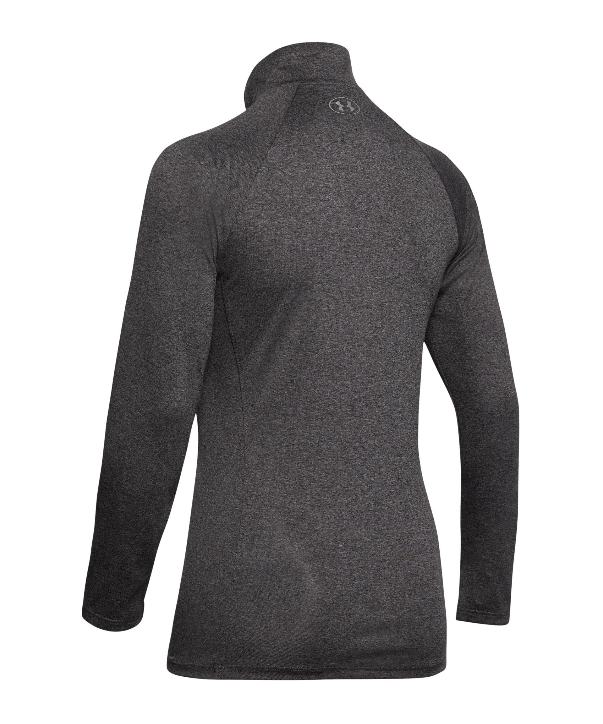 grau Damen Sweatshirt 1/2 Tech Armour® Under Sweatshirt Zip